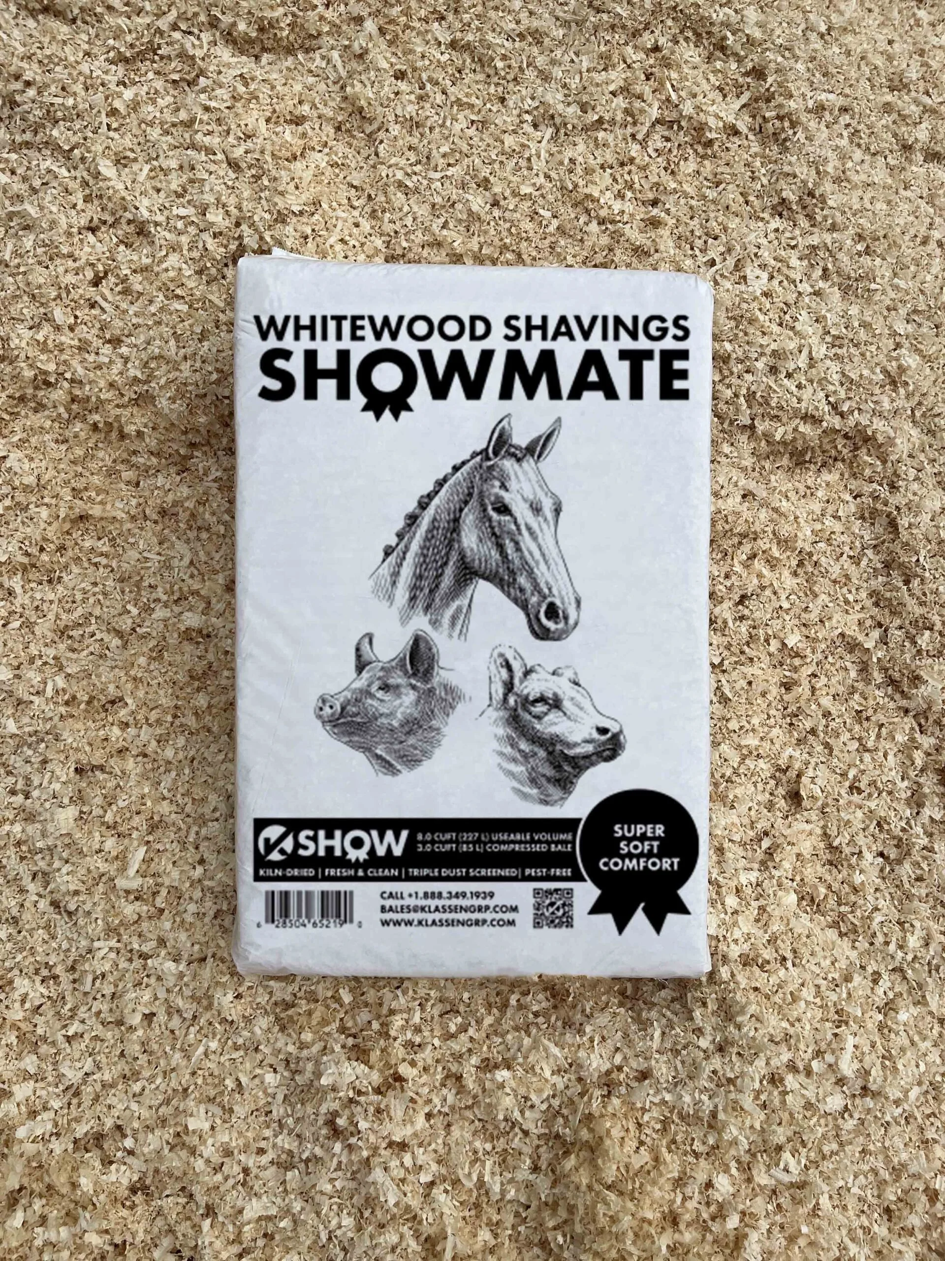 Whitewood Shavings Showmate