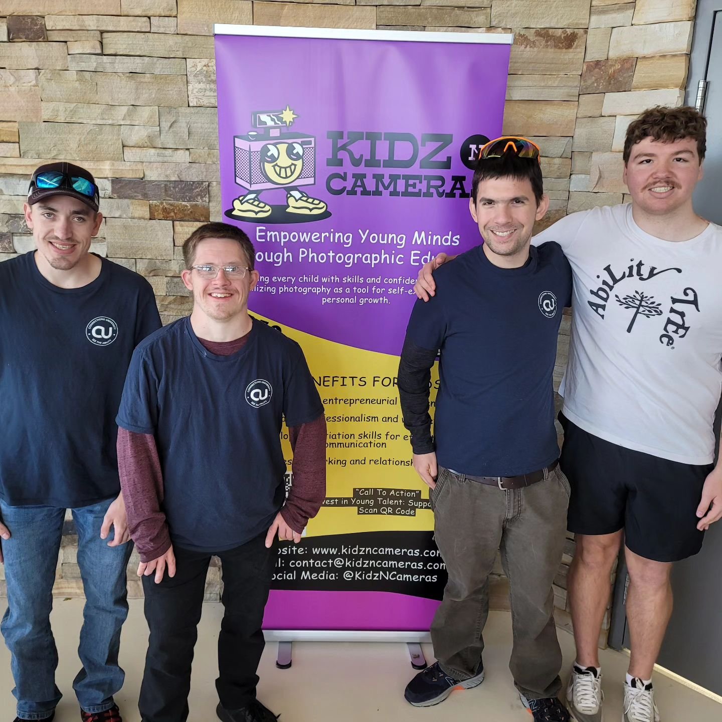 Support us by donating to Kidz N Cameras through the link in our bio, via Linktree for NWA Gives. Your generosity fuels our mission. Donation can help us create more programs like the one we envision with the wonderful kids we met today from Ability 