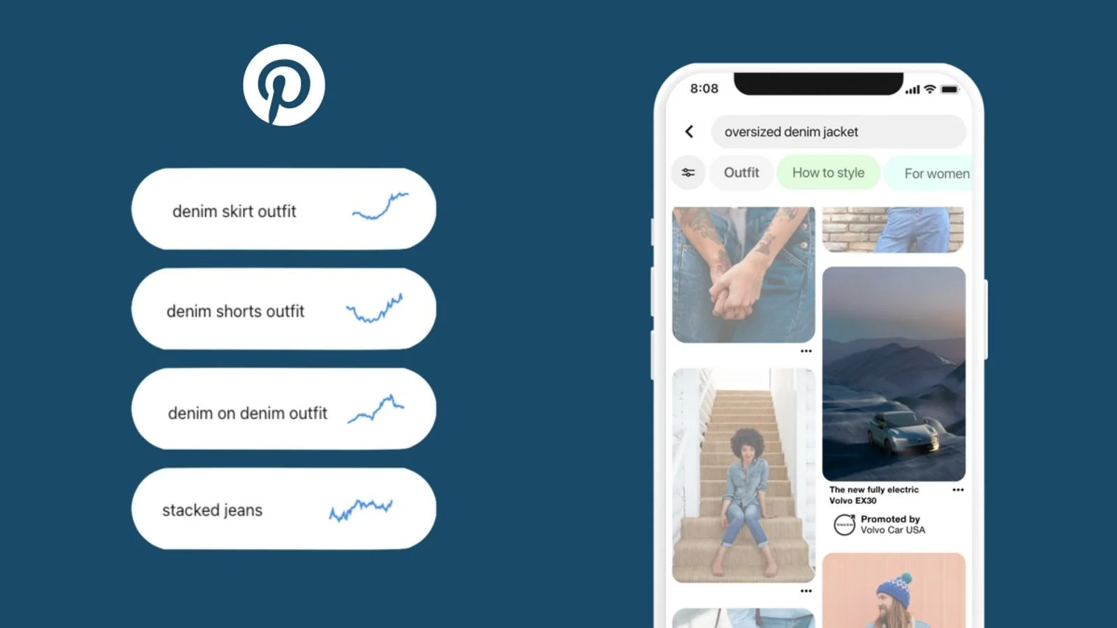 Volvo Revs Up Its Marketing with Denim-Inspired Pinterest Takeover