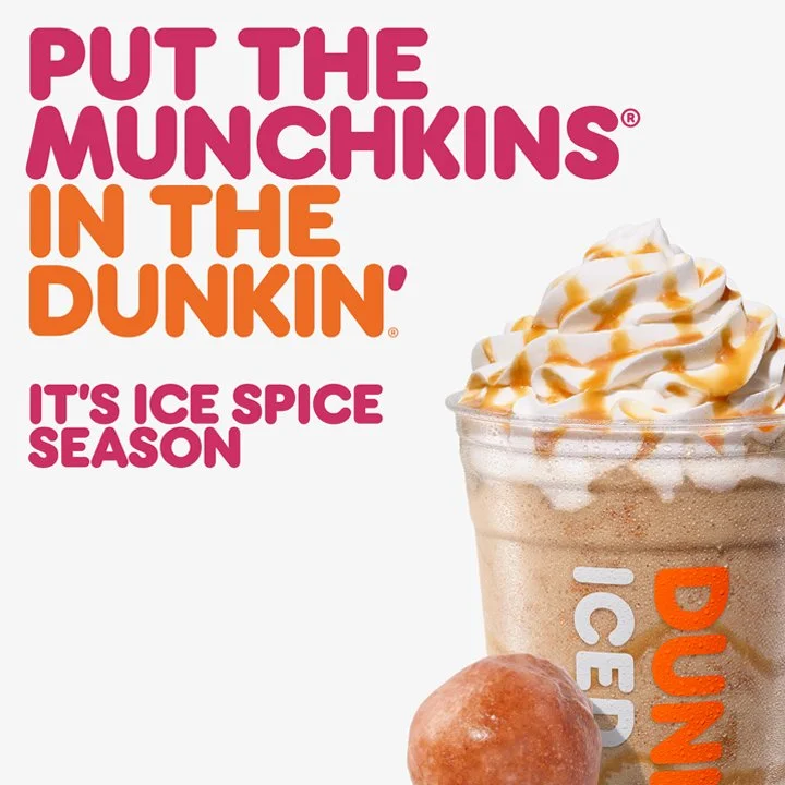 Ice Spice and Dunkin' Collaborate on New Seasonal Drink