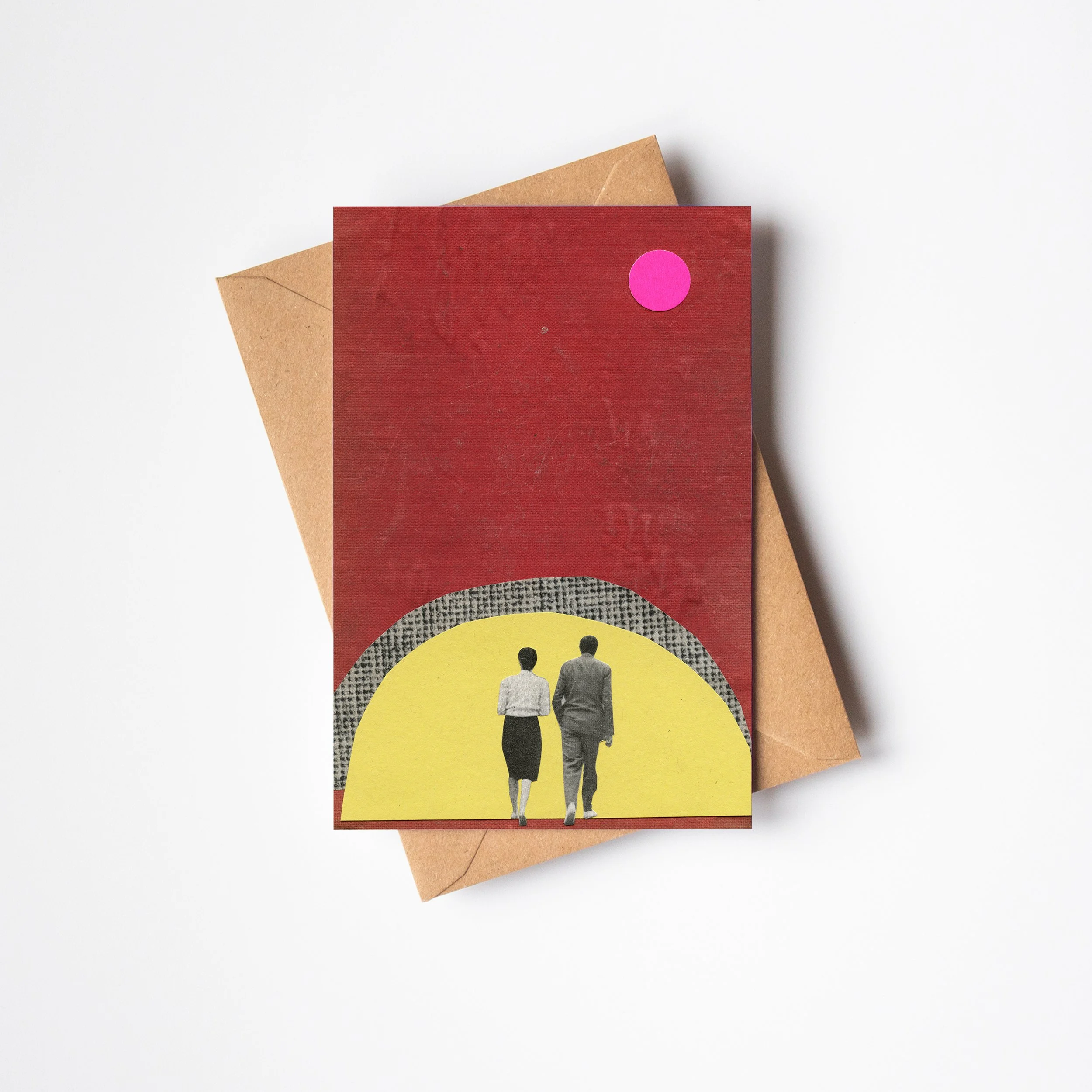 Romantic Valentine's Day Card - Together