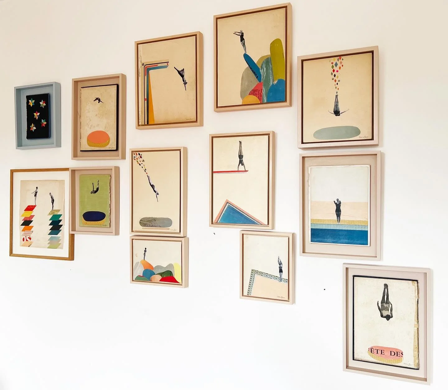 Wall of Joy

I love this wall in my studio. I say studio but it is actually my bedroom. I moved out of my shared space this year because my income is so up and down, I couldn&rsquo;t justify the rent. I now appreciate working at home again and have t