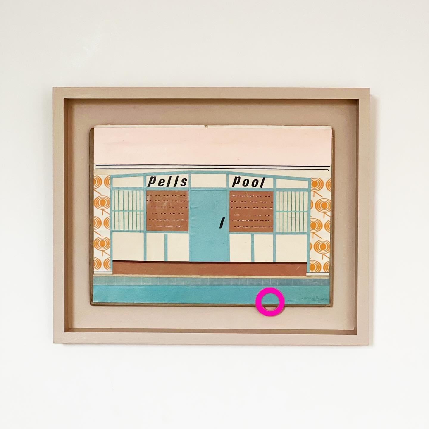 A huge thank you to @artistsandmakers for having me this weekend. Another amazing fair!

I chatted to so many lovely customers, fellow artists and made new connections. The atmosphere was so good! 

My Pells Pool original framed collage is now on my 