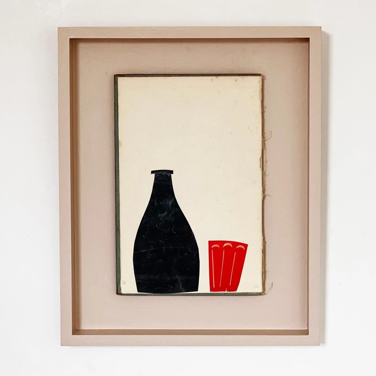 Bottle and Tumbler.

I could do with this right now, filled with homemade lemonade. Sipping it in the garden with a good book would be nice.

Instead, I am madly preparing for @artistsopenhouses and framing work. More photos and info coming soon!

Th