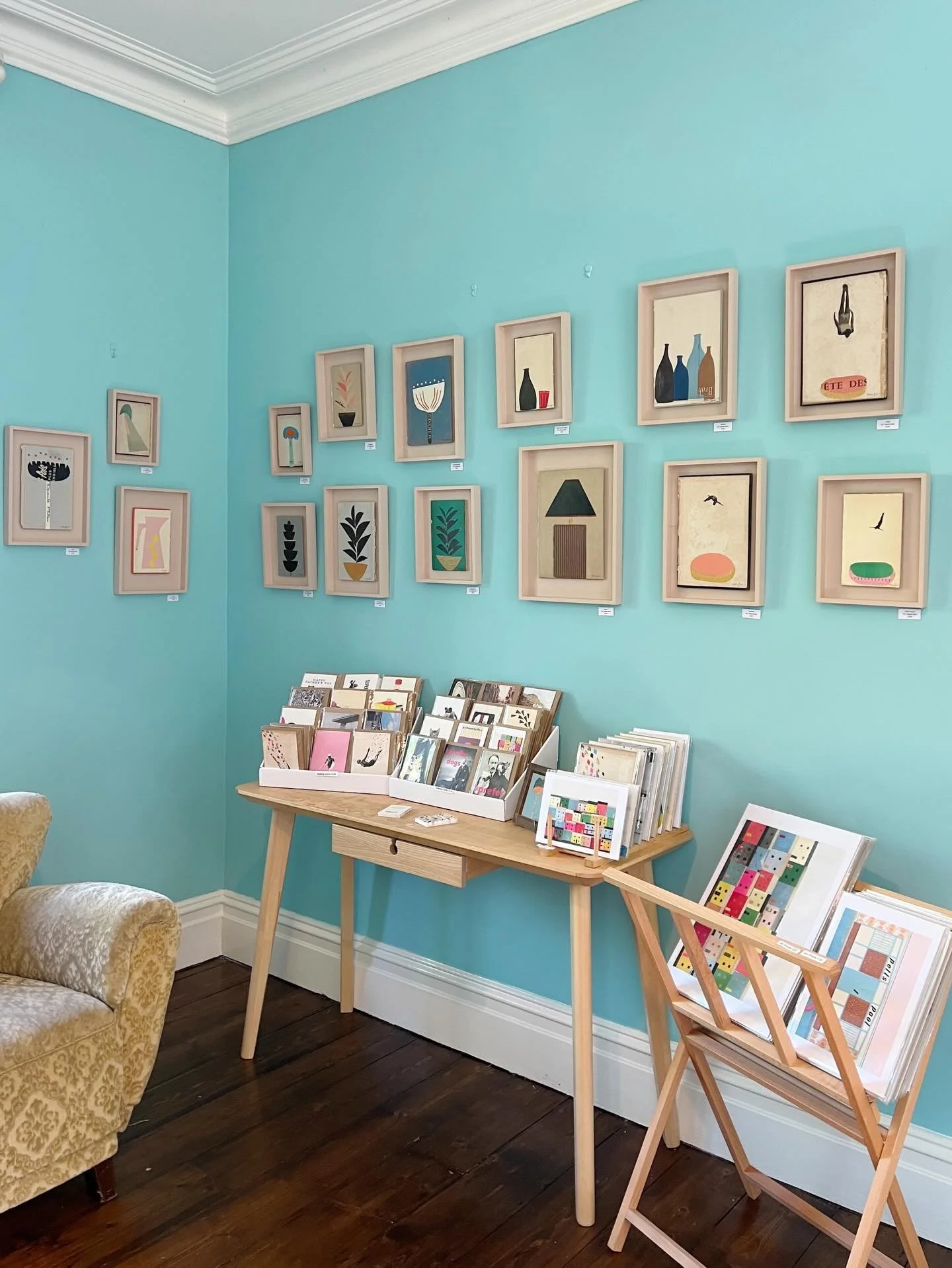 The Hidden House.

All set up @the_hidden_house_at_142 and ready for you! We&rsquo;re open every weekend in May from 11-5pm, on the Fiveways trail.

I am selling framed originals, prints and greeting cards.

142 Balfour Road
Brighton
BN1 6NE

@artist