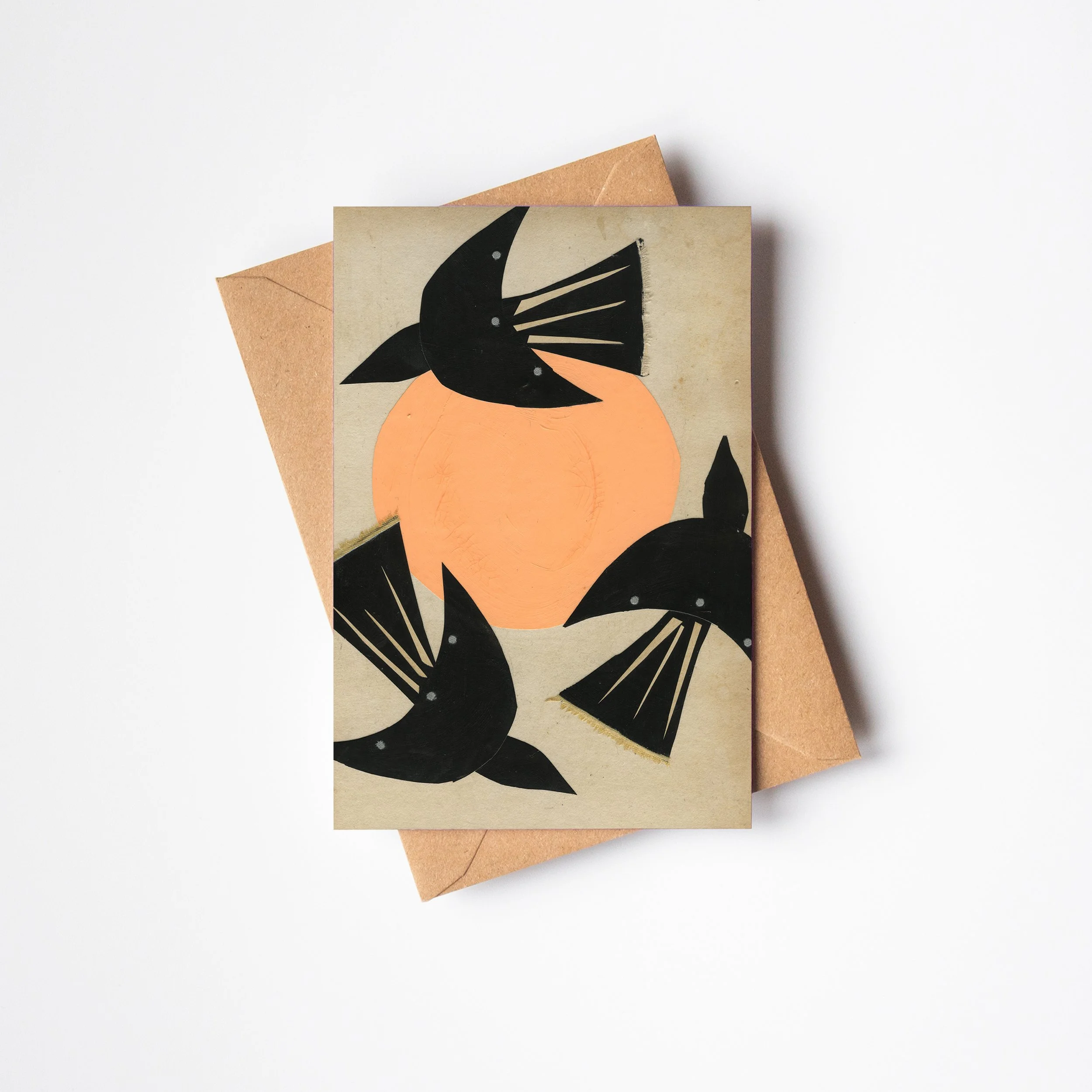 Flying Birds Card  - Murmuration
