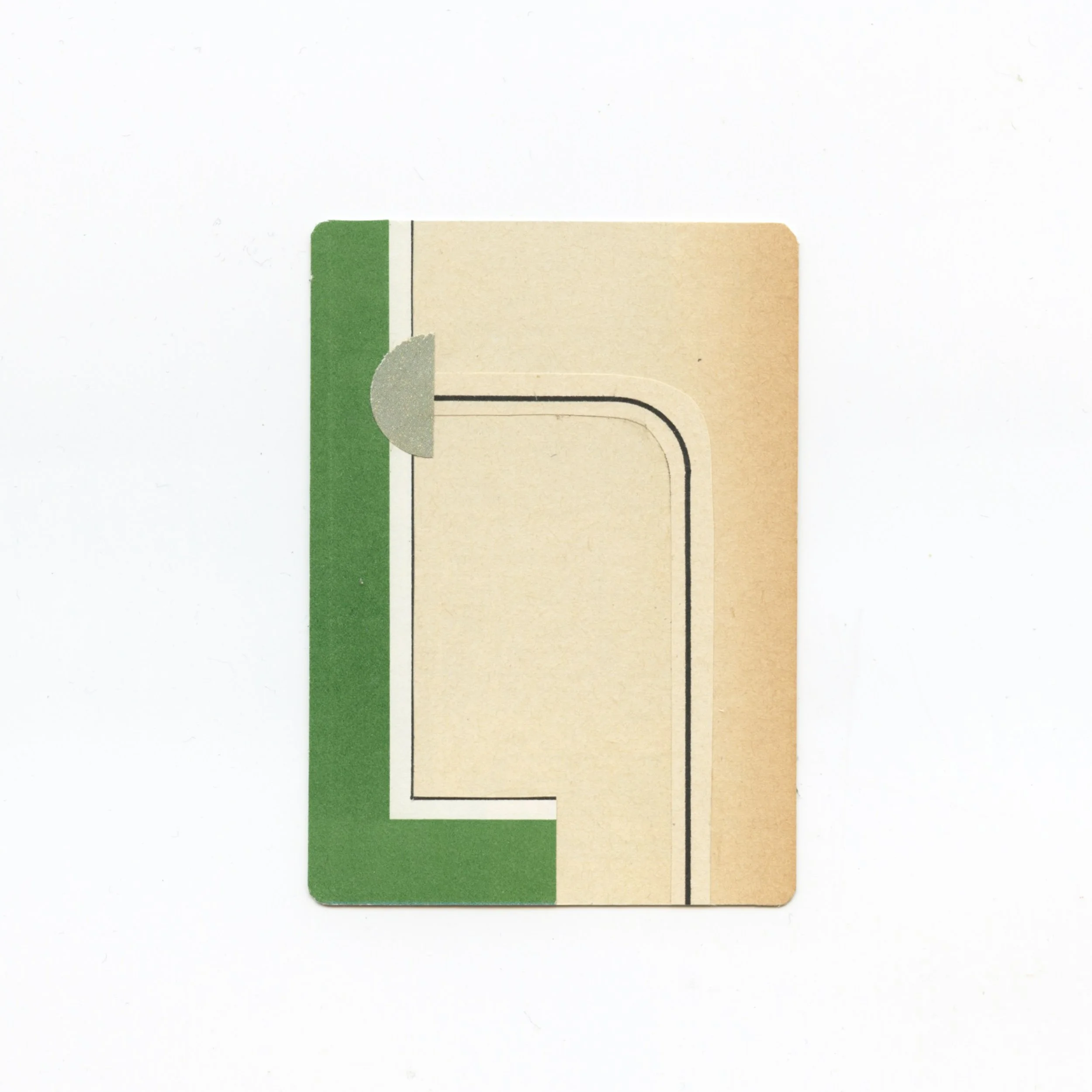 Original Green Abstract Artwork - No.107