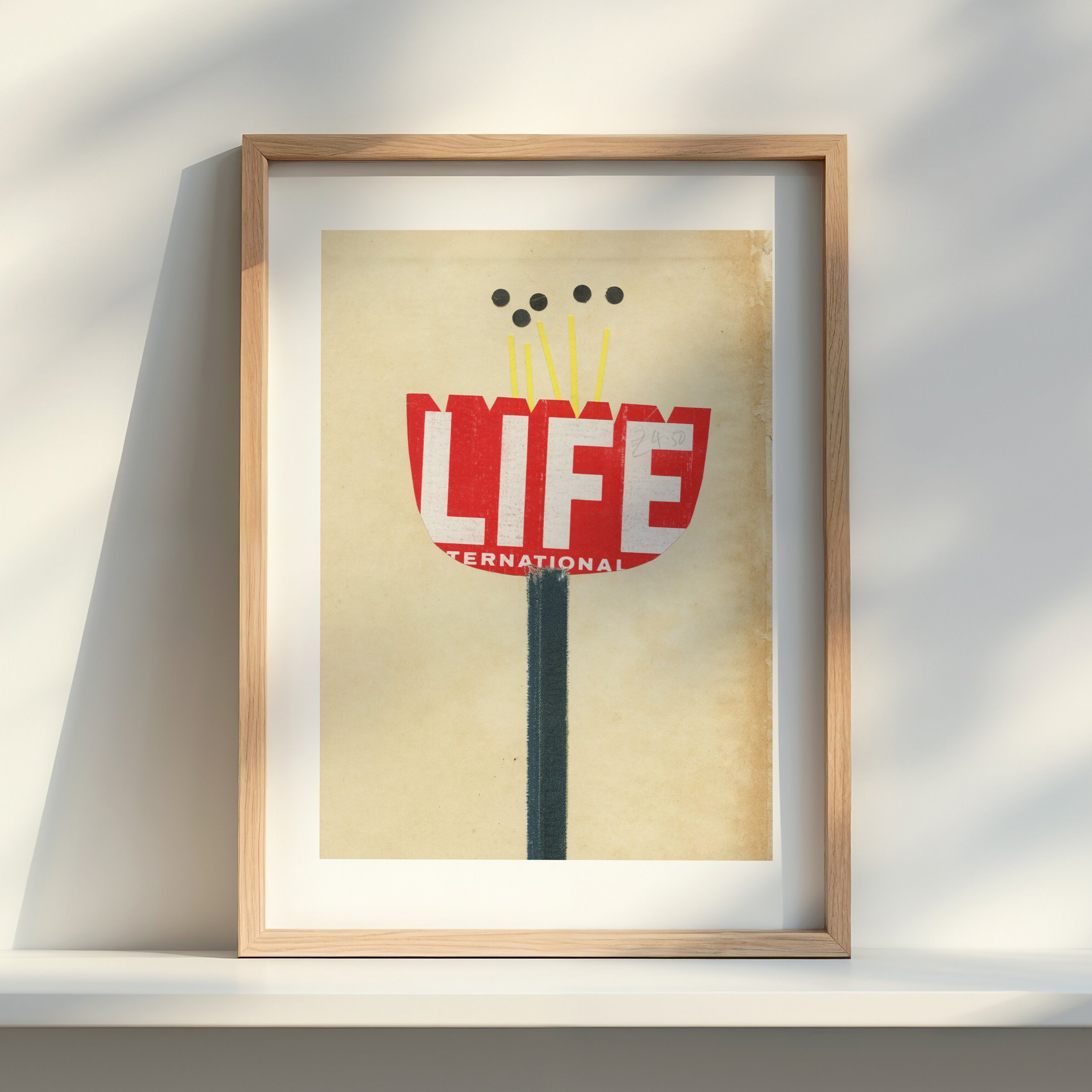 The Life of Flowers Print