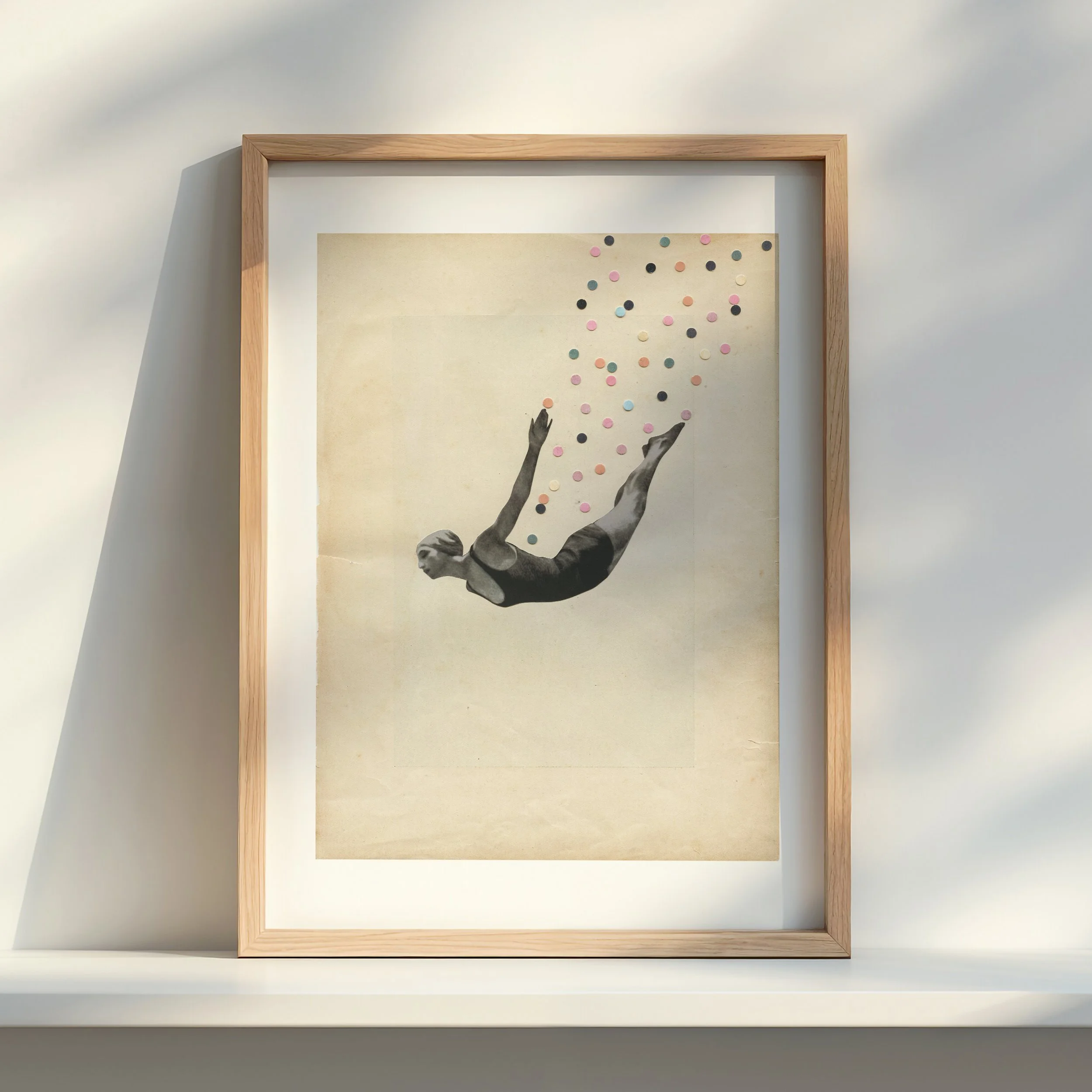 The Star Diving Print