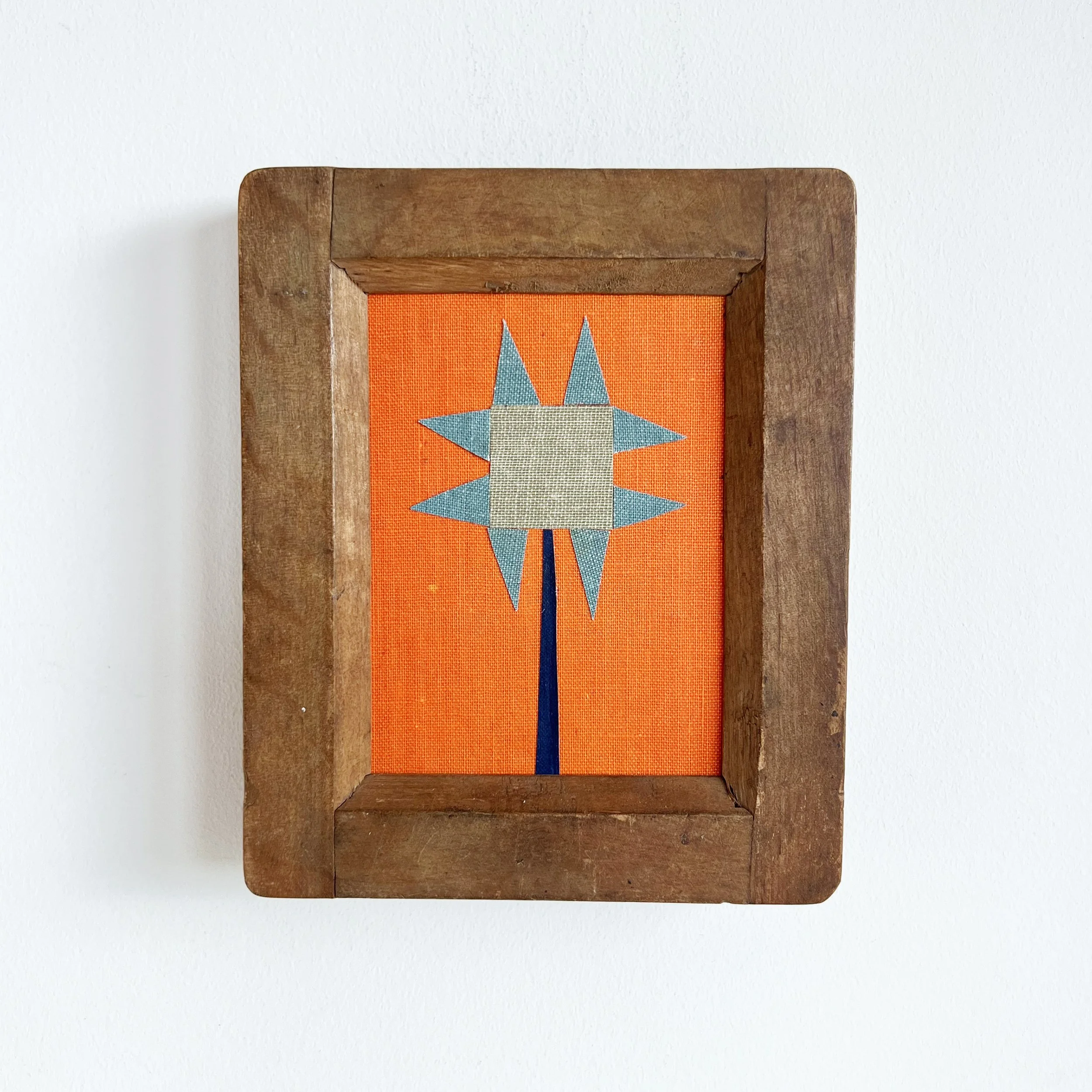 Patchwork Flower - 12.5 x 15cm