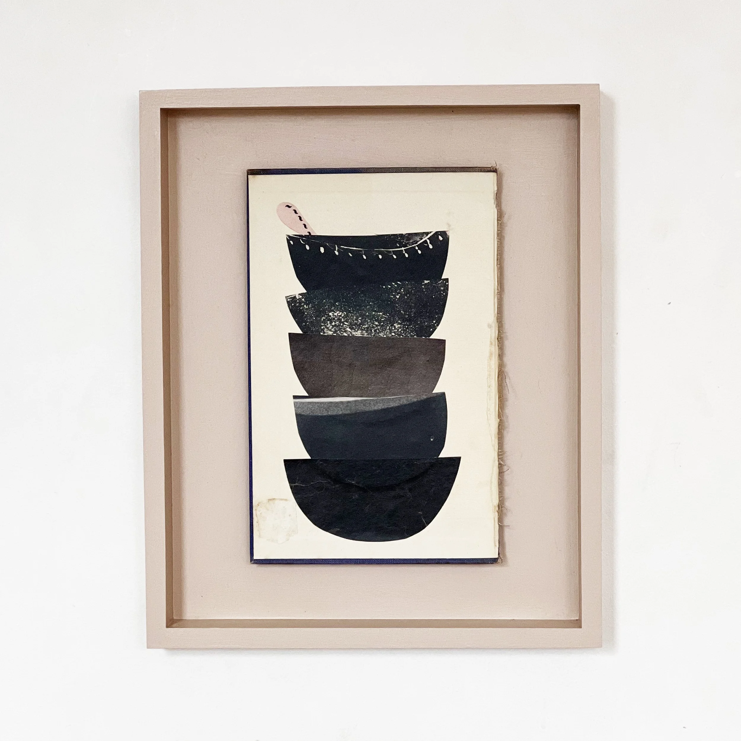 Abstract Kitchen Artwork, Framed - Bowls