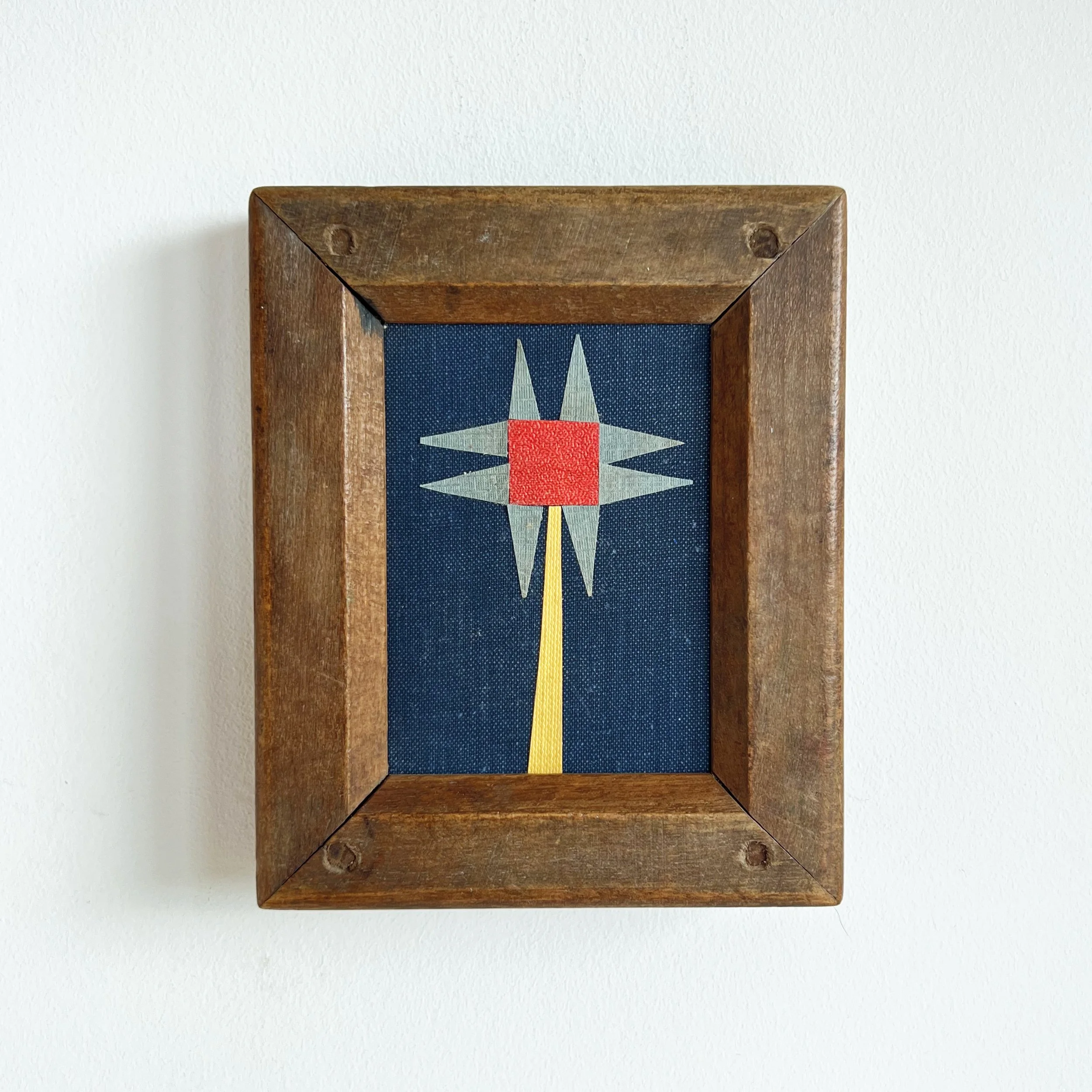 Patchwork Flower II  - 10.5 x 13cm