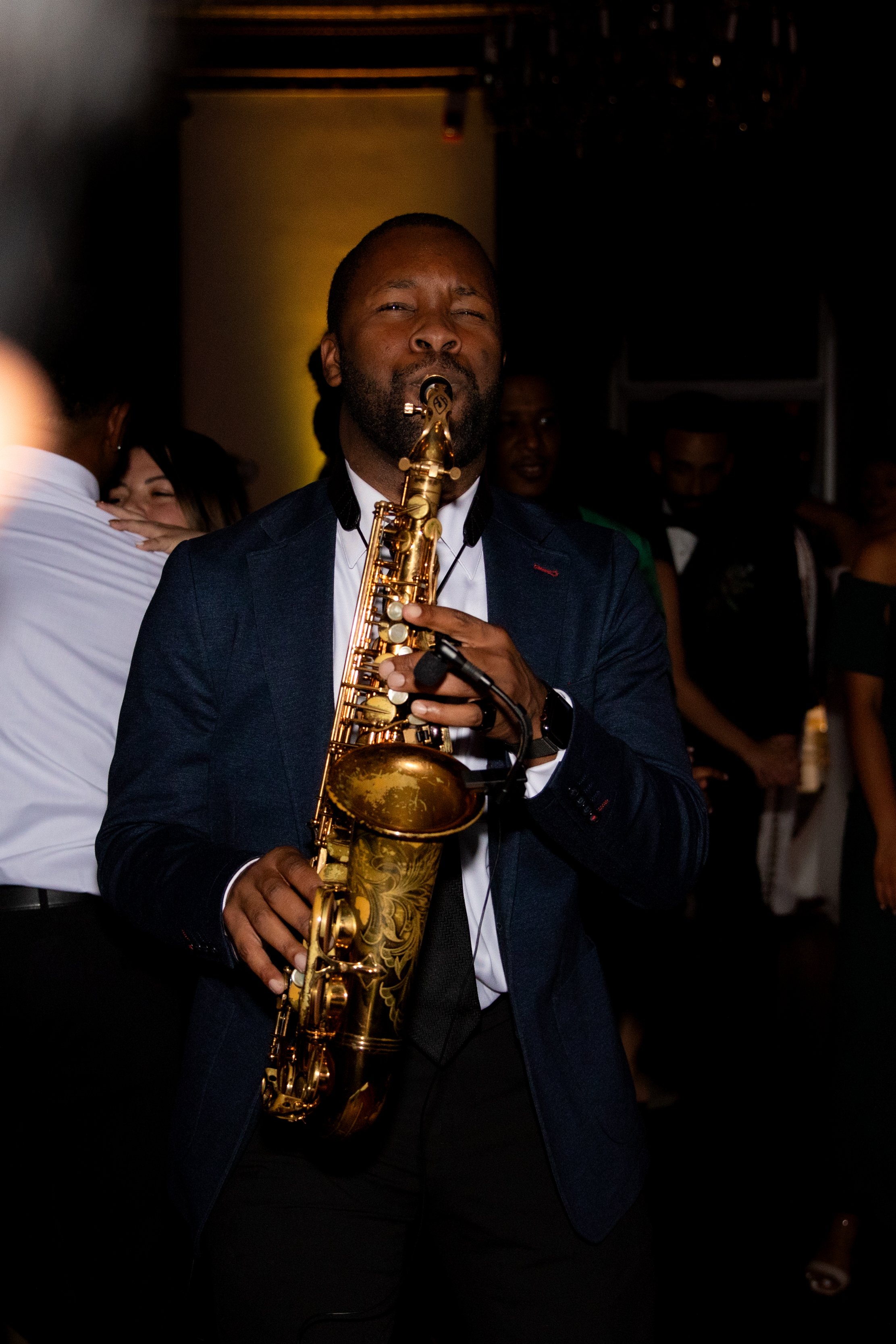 Wedding Saxophone Player at The Graduate Hotel - Providence RI