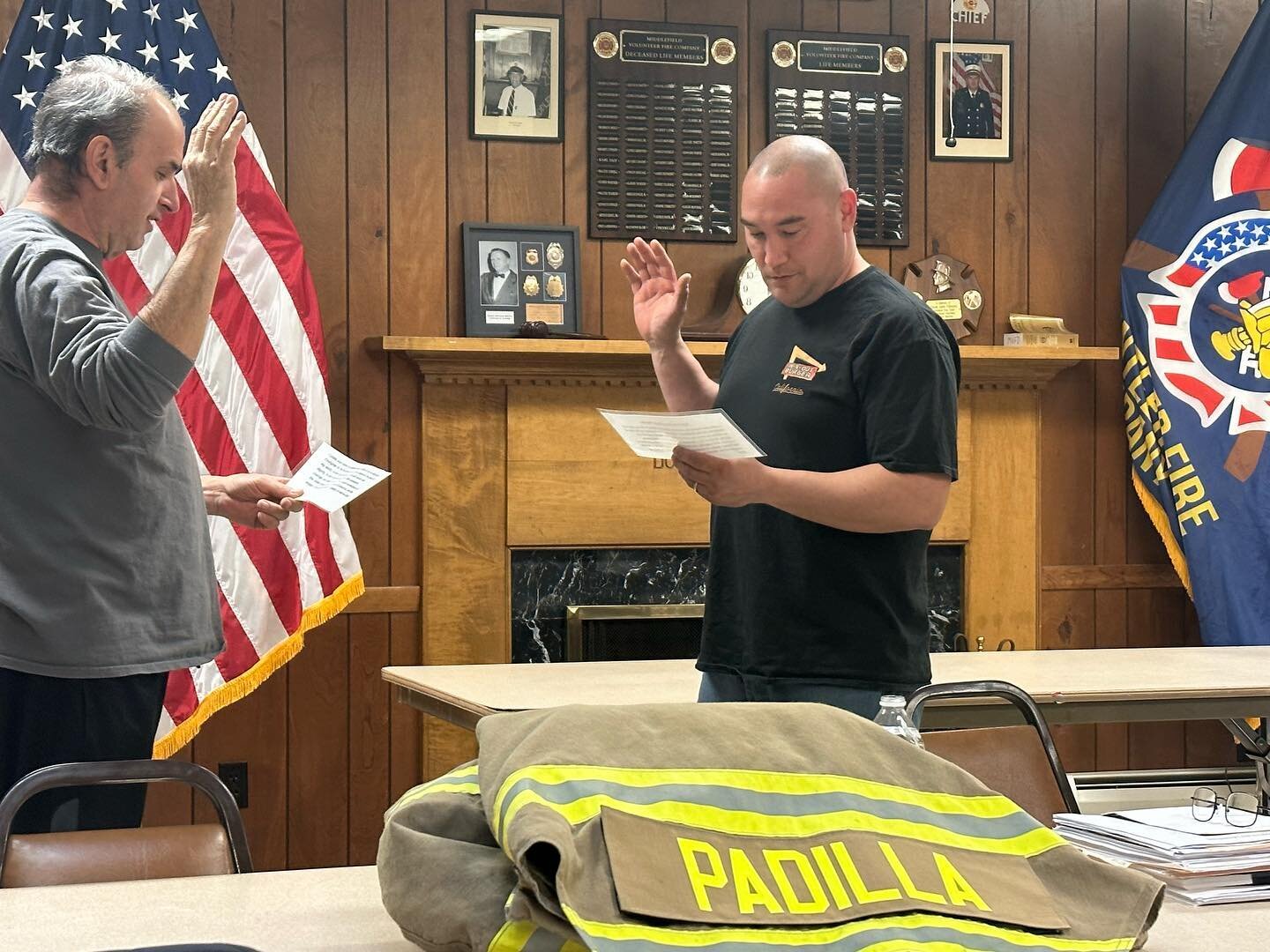 Help us congratulate Middlefield&rsquo;s newest firefighter, Adam Padilla!

In just one year, Adam has completed over 300 hours of certification and company level training, has attained certifications of Firefighter I, Firefighter II, and Hazardous M