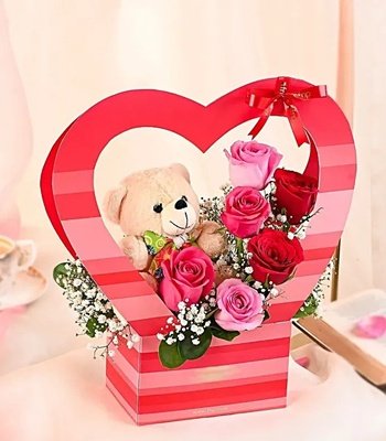 Striped Heart Box with Teddy Bear.jpg