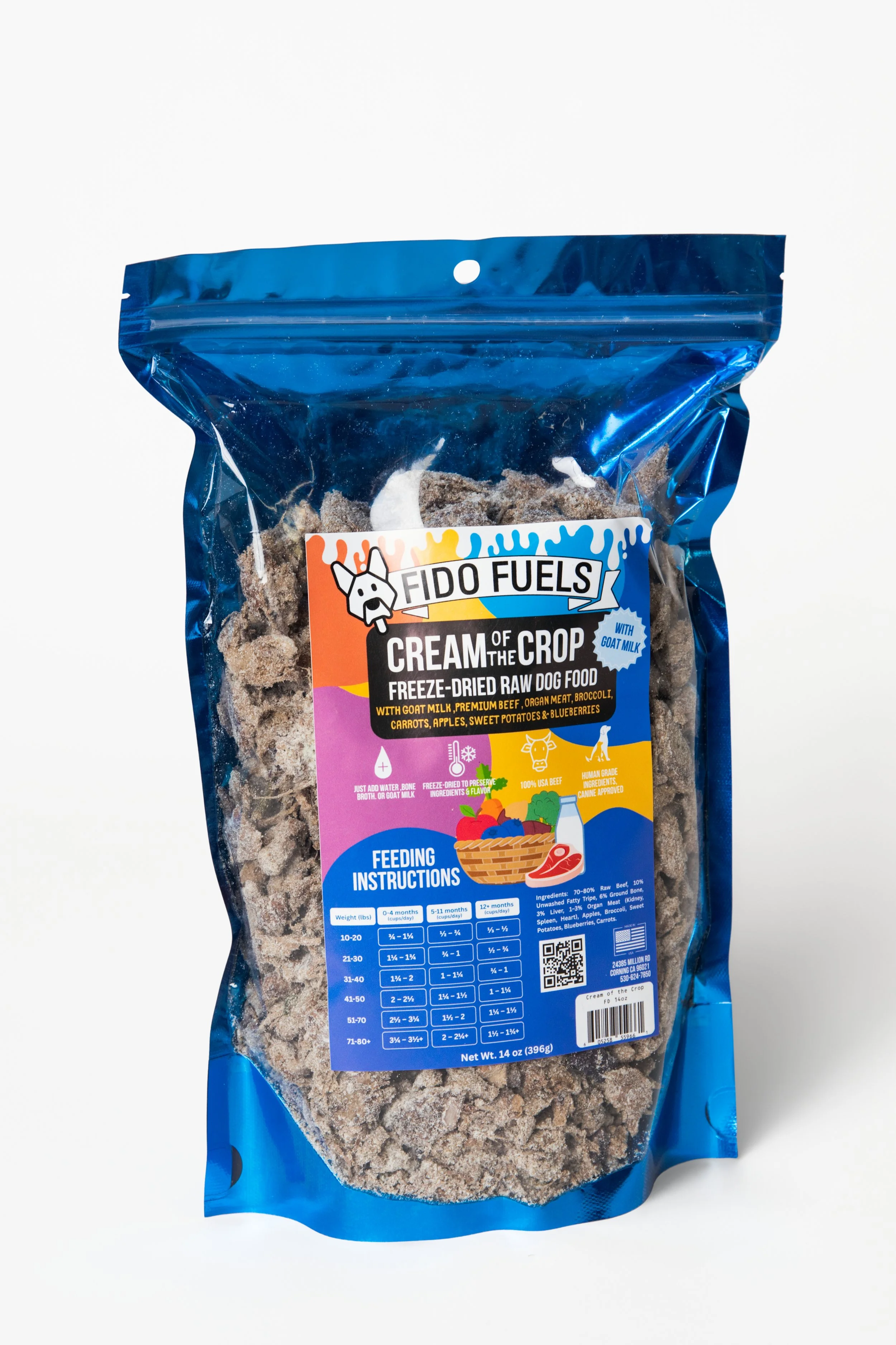 Dog Food - Fido Fuels Freeze-Dried Raw Cream of the Crop