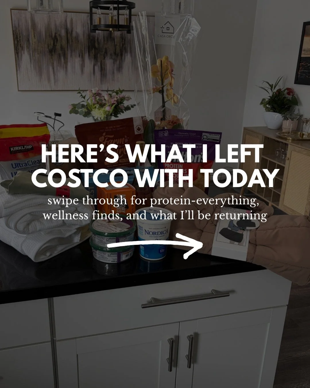 Here&rsquo;s what I left Costco with today 🛒 

Protein crackers &amp; Boursin caramelized onion dip: I haven&rsquo;t tried the crackers yet, but my mom and I had a sample of the dip and it was really good. 2-pack for $11.99. 

Cottage cheese cuz, pr