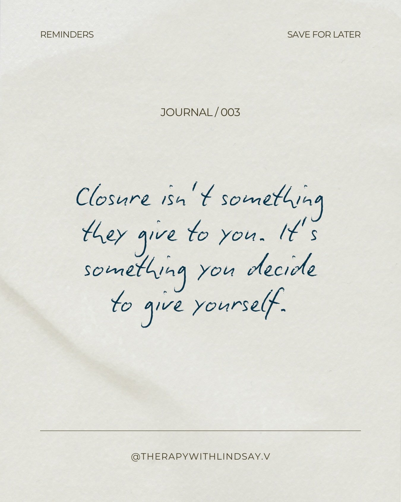 When you stop waiting on closure to come from someone else, you regain control of your emotions, and the trajectory of life. Staying trapped in the belief that you need answers, explanations or an apology for closure is putting your healing in the ha