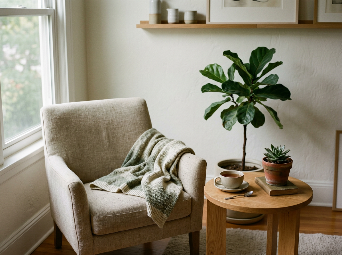 calm office space supporting you emotionally for a virtual therapy intensive provided by Lindsay Van Volkenburg located in Ontario