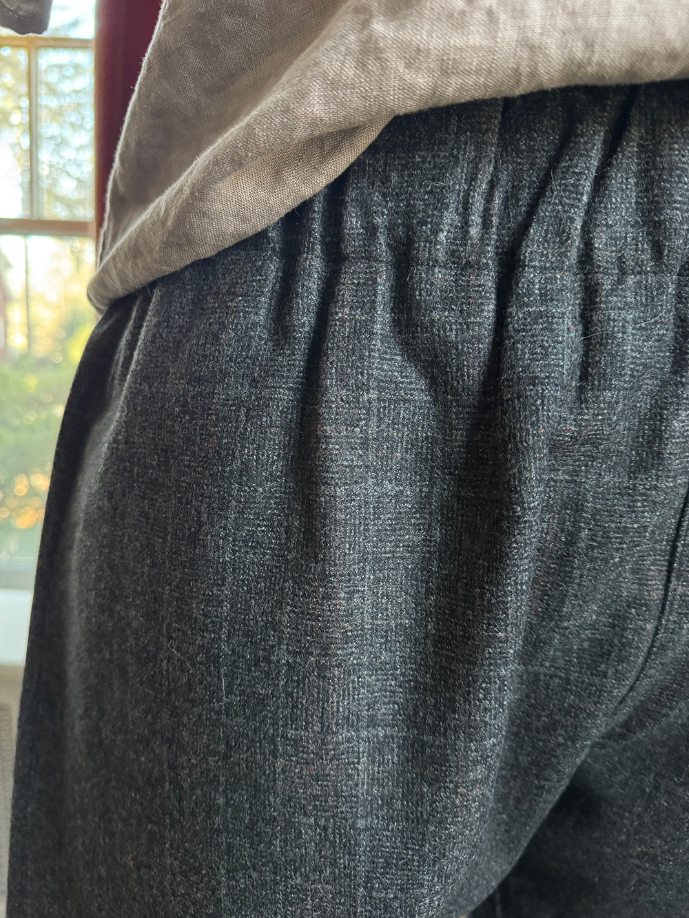 Italian Wool Studio Pants — Brosgé Clothing