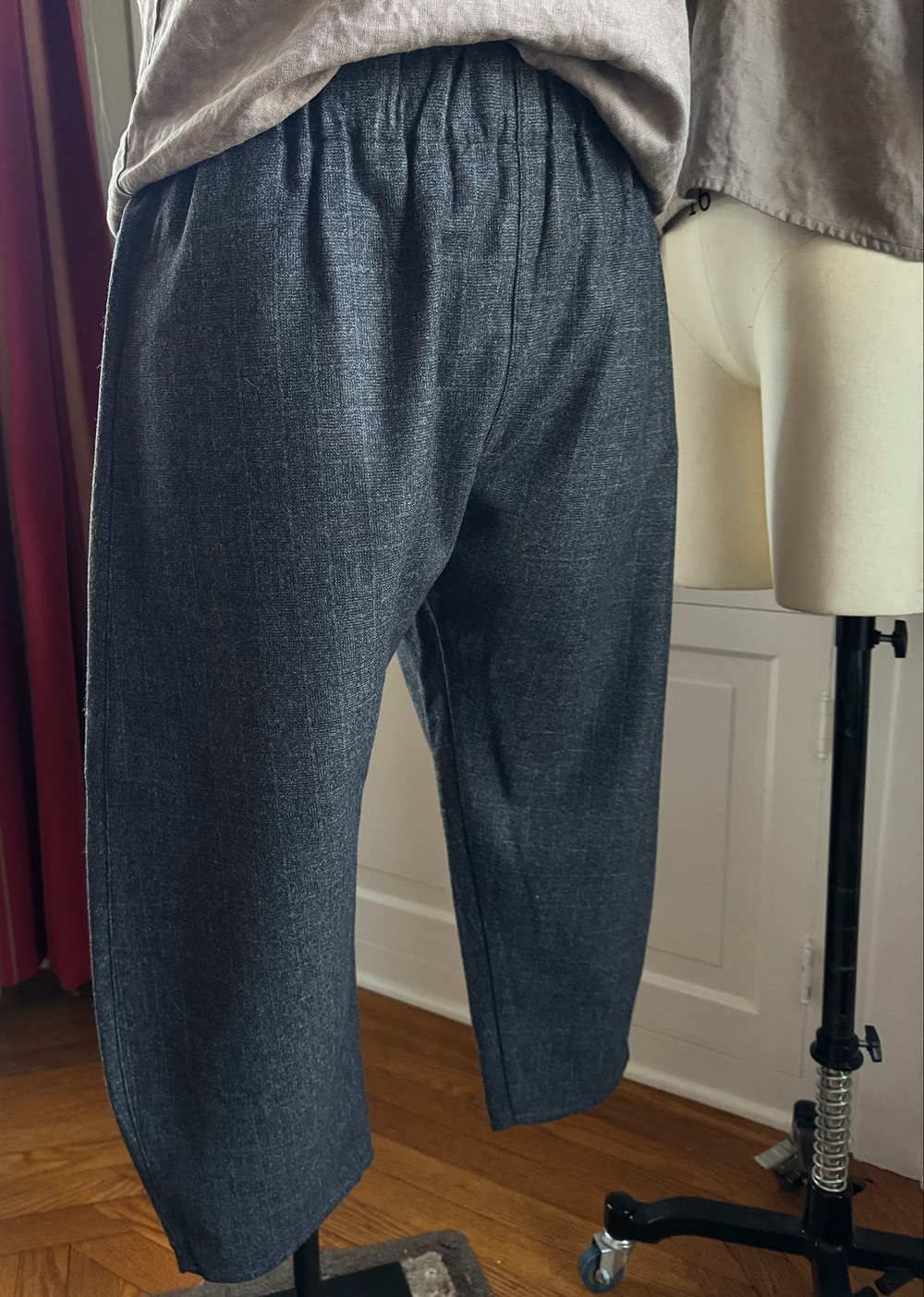 Italian Wool Studio Pants — Brosgé Clothing
