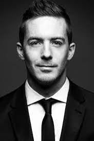 Dark Background with with black and white serious lighitng