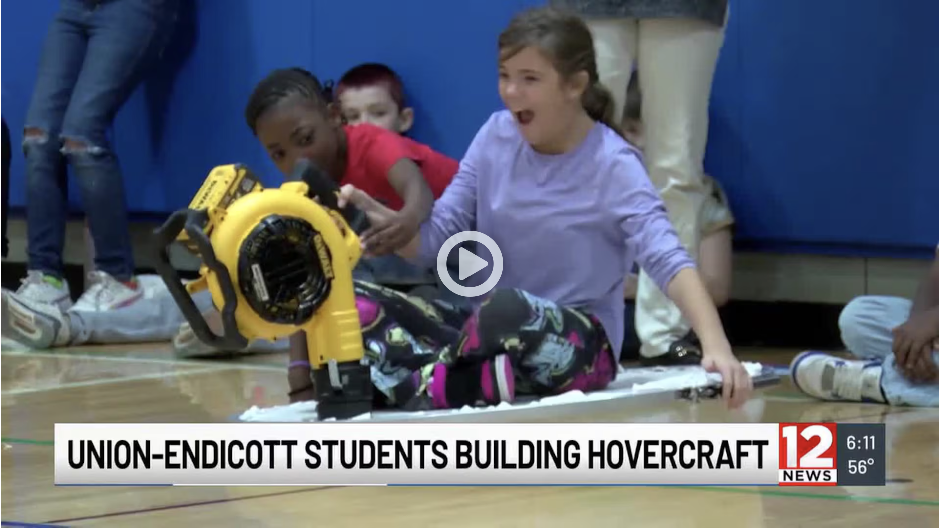 WBNG Union Endicott Students