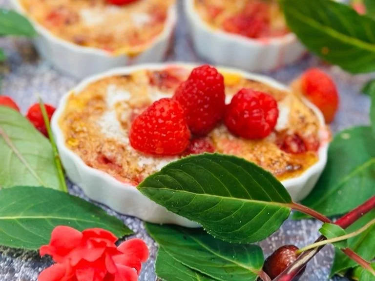 Raspberry Gratins