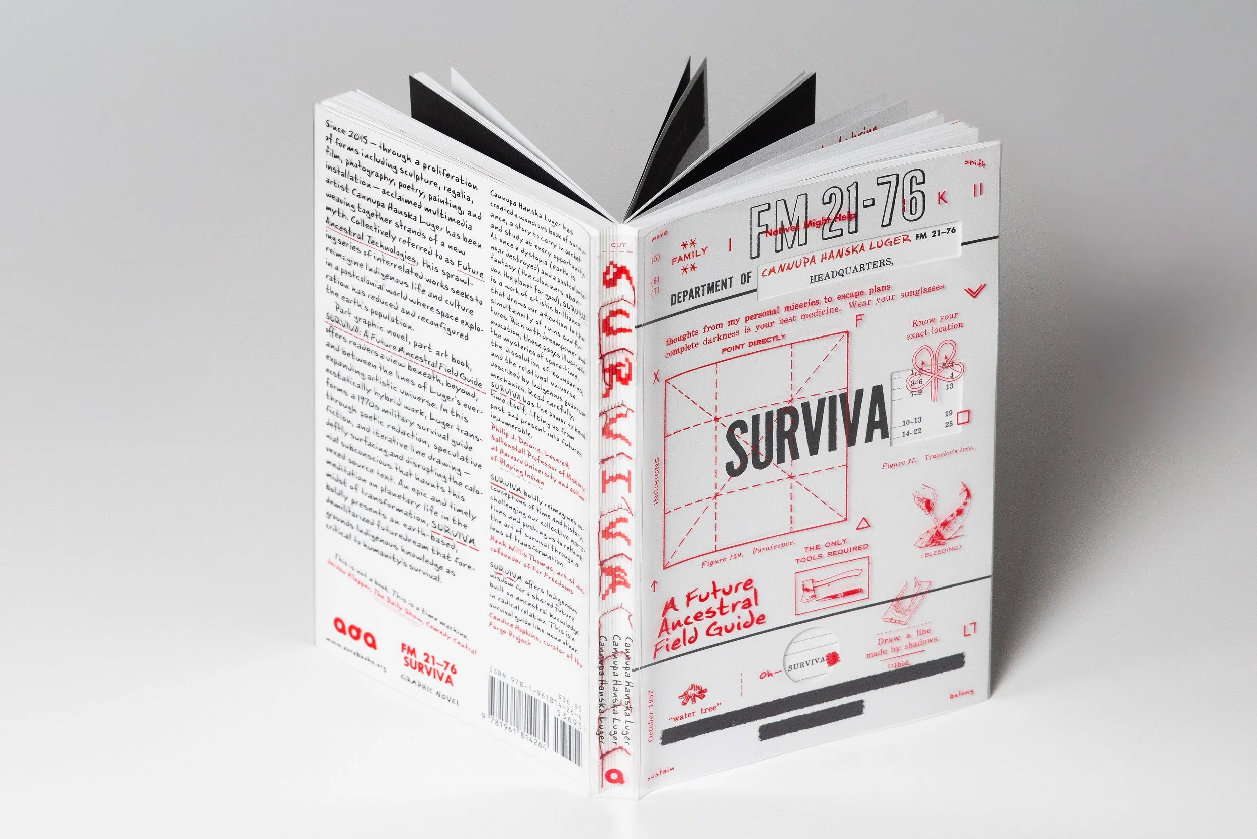 SURVIVA: A Future Ancestral Field Guide by Cannupa Hanska Luger
