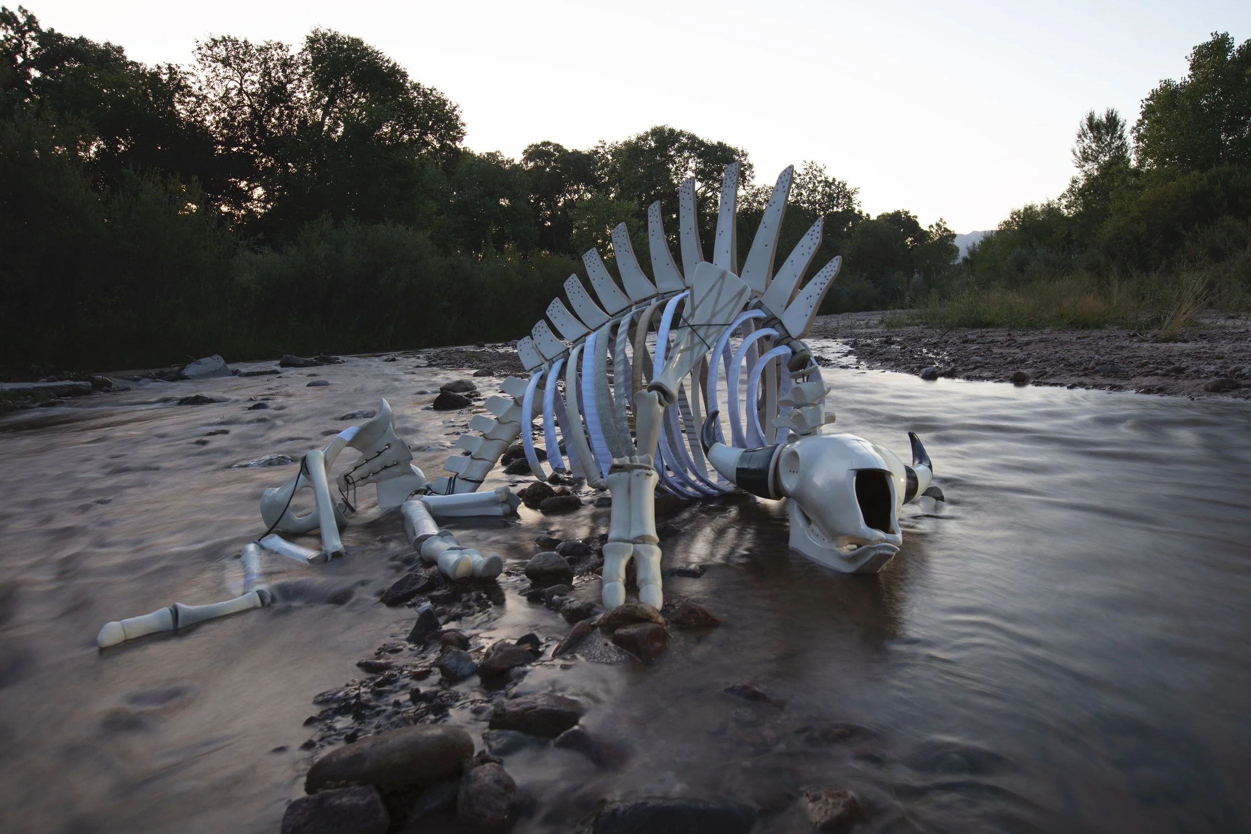Buffalo Nation Memorial Project with lead artist Cannupa Hanska Luger + In partnership with Monument Lab