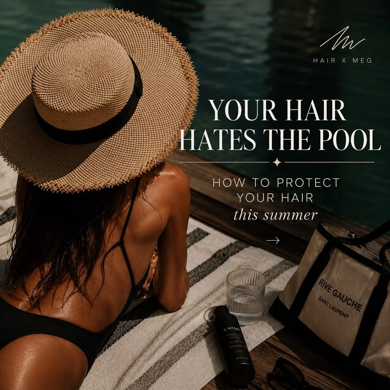 Consider this your summer hair survival guide. ☀️
Swipe through and save for your next pool day. #HairxMeg #SummerHair #HealthyHair #HairTips #NewHavenHair