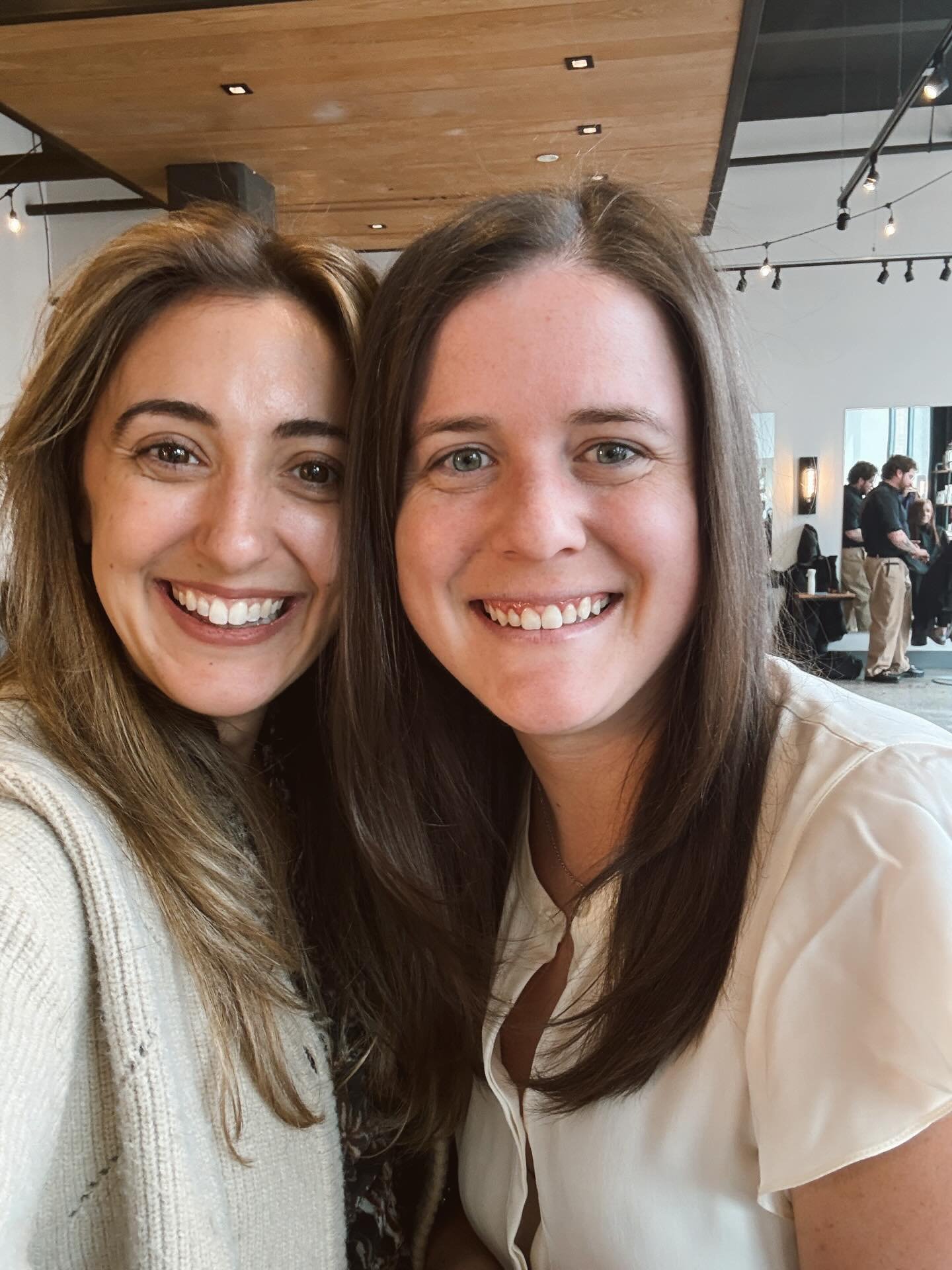 Some clients become part of your story without you even realizing when it happened. Years of life updates, laughs in the chair, and always trusting me with your hair &mdash; so grateful for you. Loyal clients like this are everything to me. 🤍
