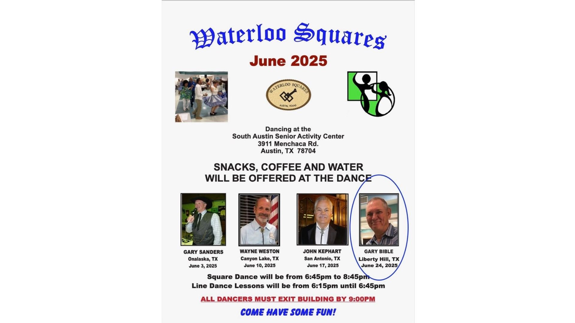Gary Bible calls for Waterloos