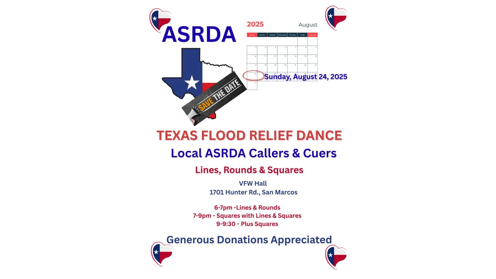 Texas Flood Relief Dance