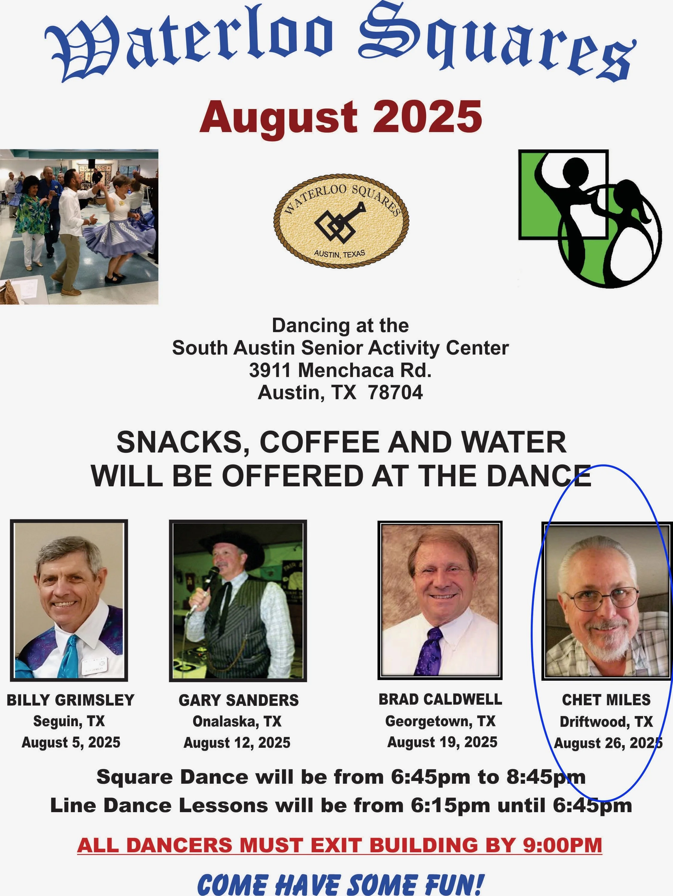 Chet Miles Calls for Waterloos