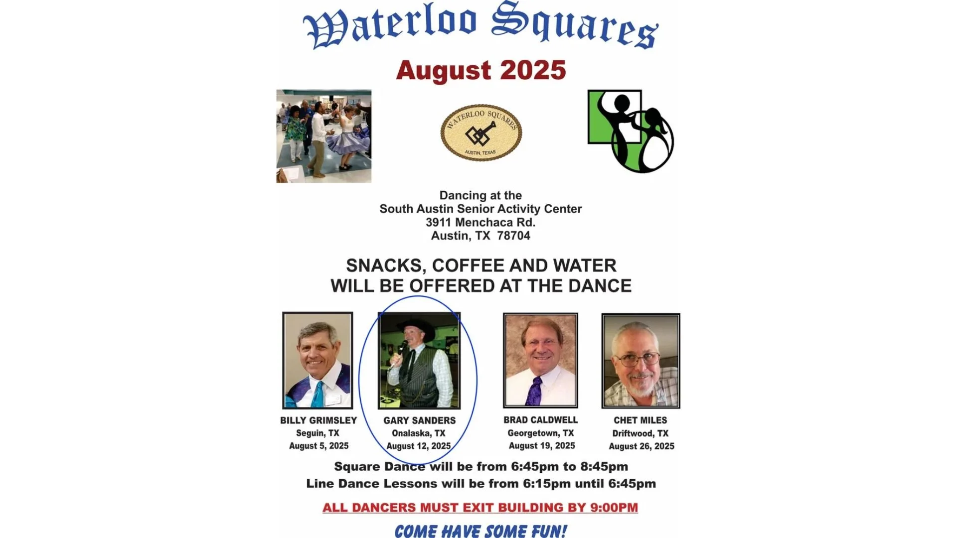Gary Sanders calls for Waterloo Squares