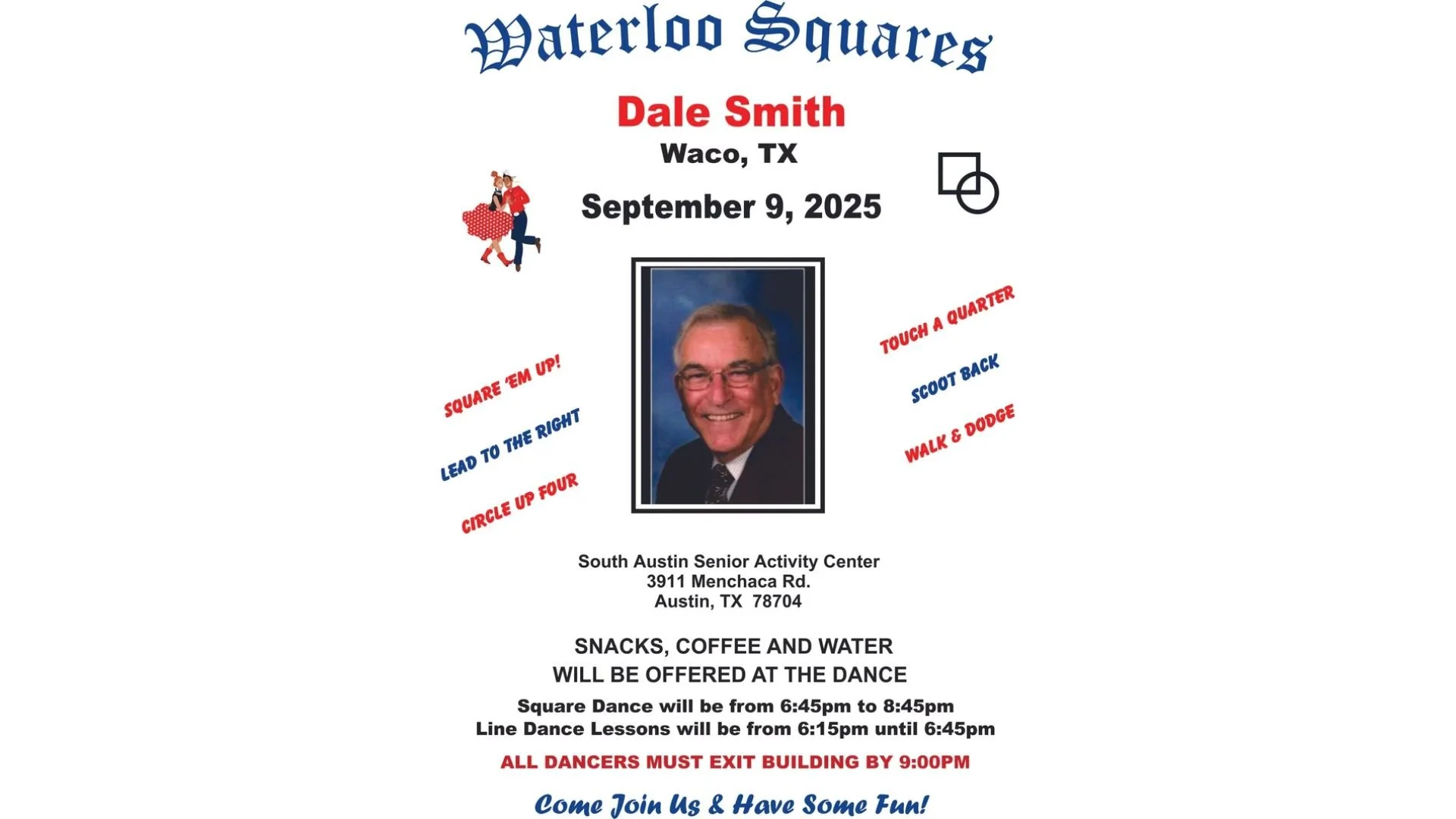 Waterloos Host Dale Smith