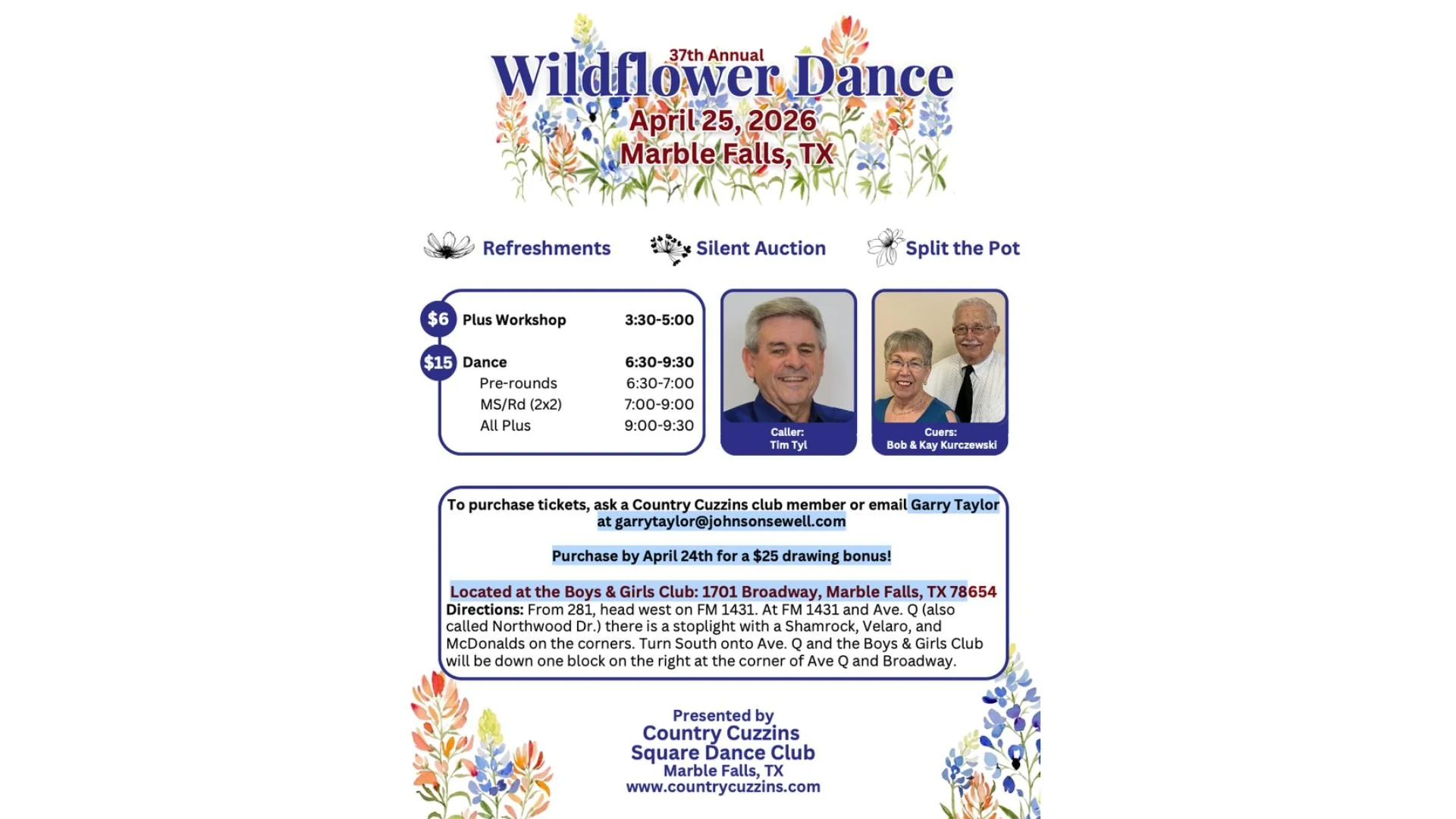 37th Annual Wildflower Dance