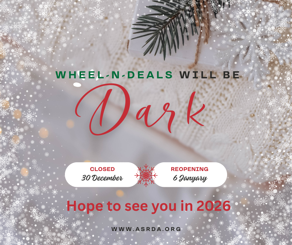 Wheel-N-Deals will be dark December 30, 2025