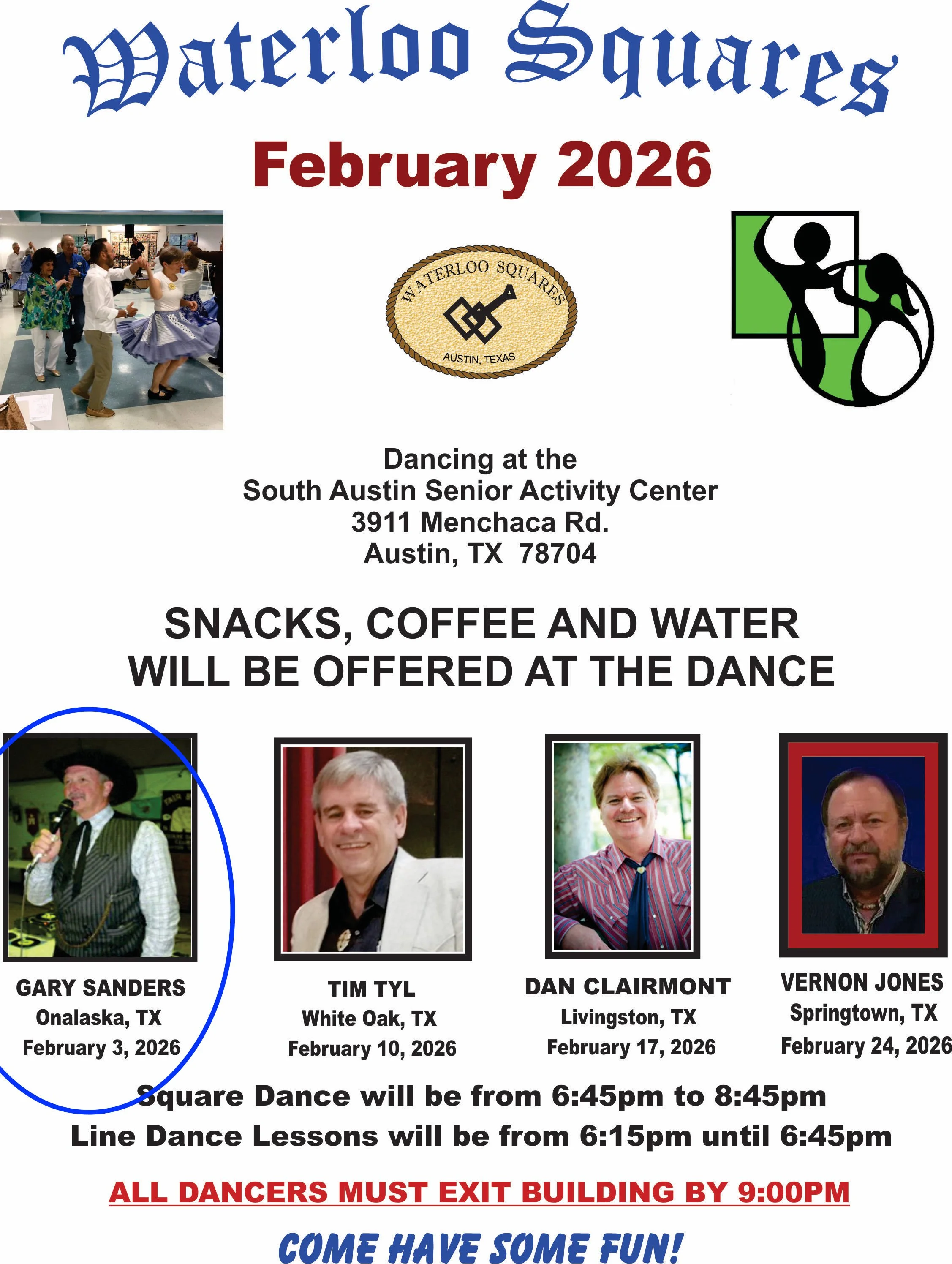 Gary Sanders Calls for Waterloos