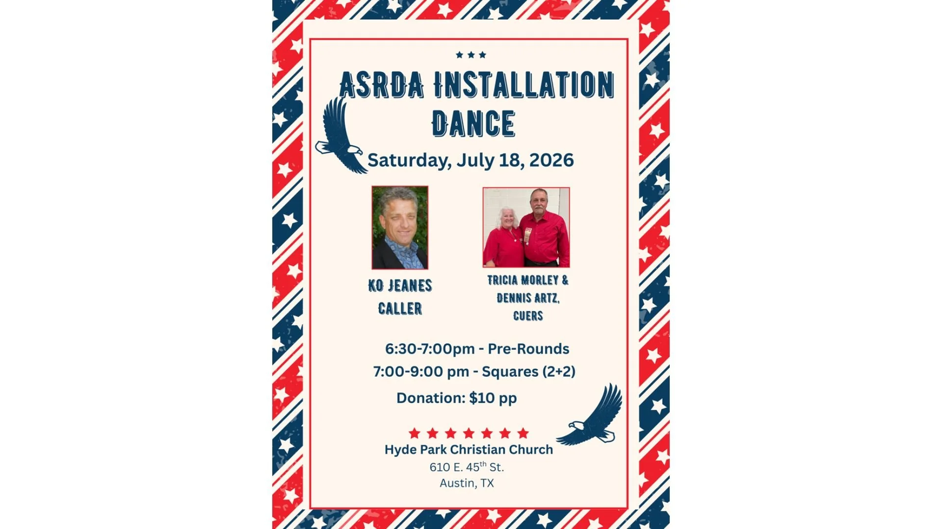 ASRDA's Installation Dance features K.O.Jeans & Tricia Moreley & Dennis Artz