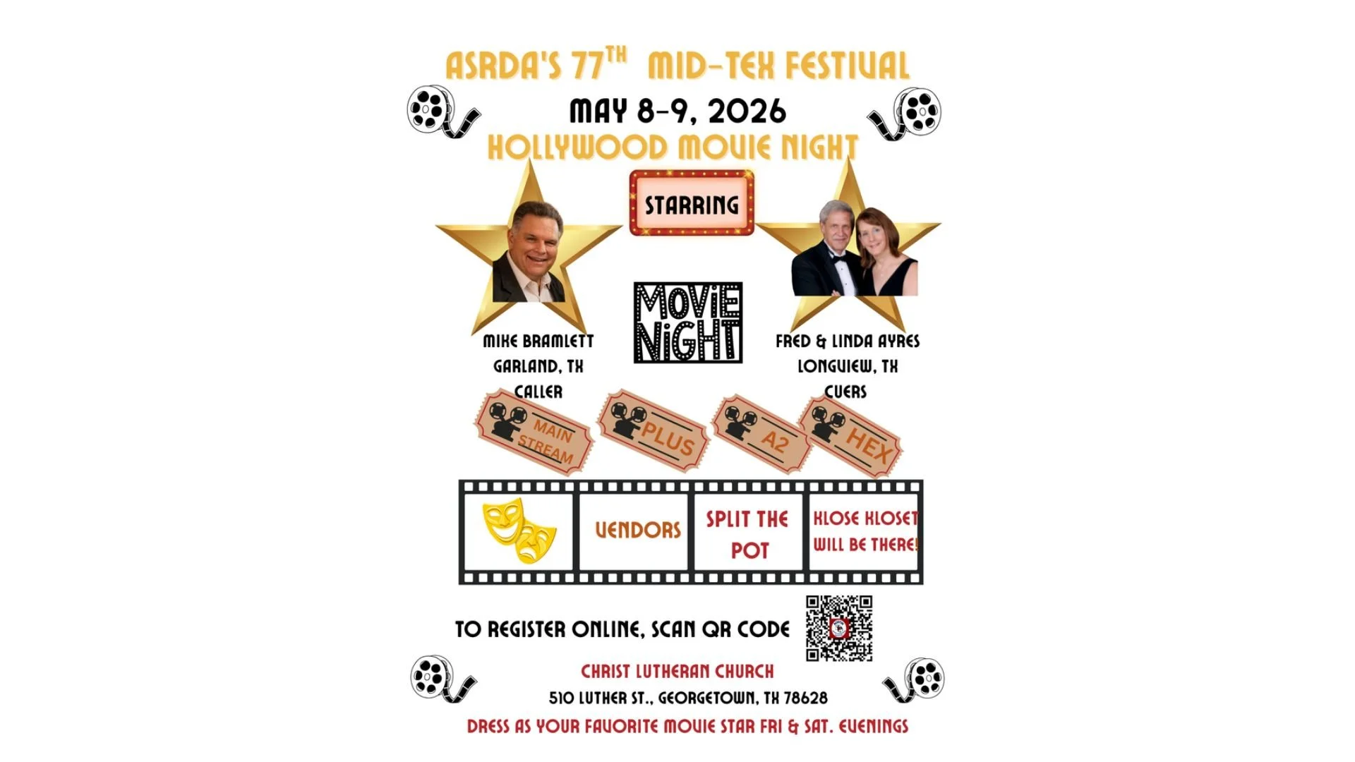 77th (2026) Mid-Tex Festival