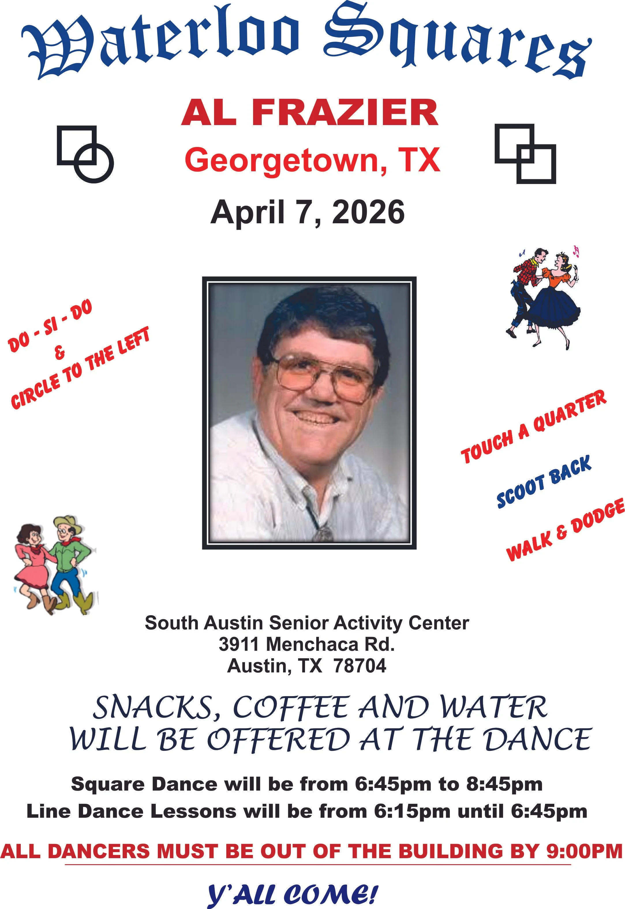 Al Frazier Calls for Waterloos