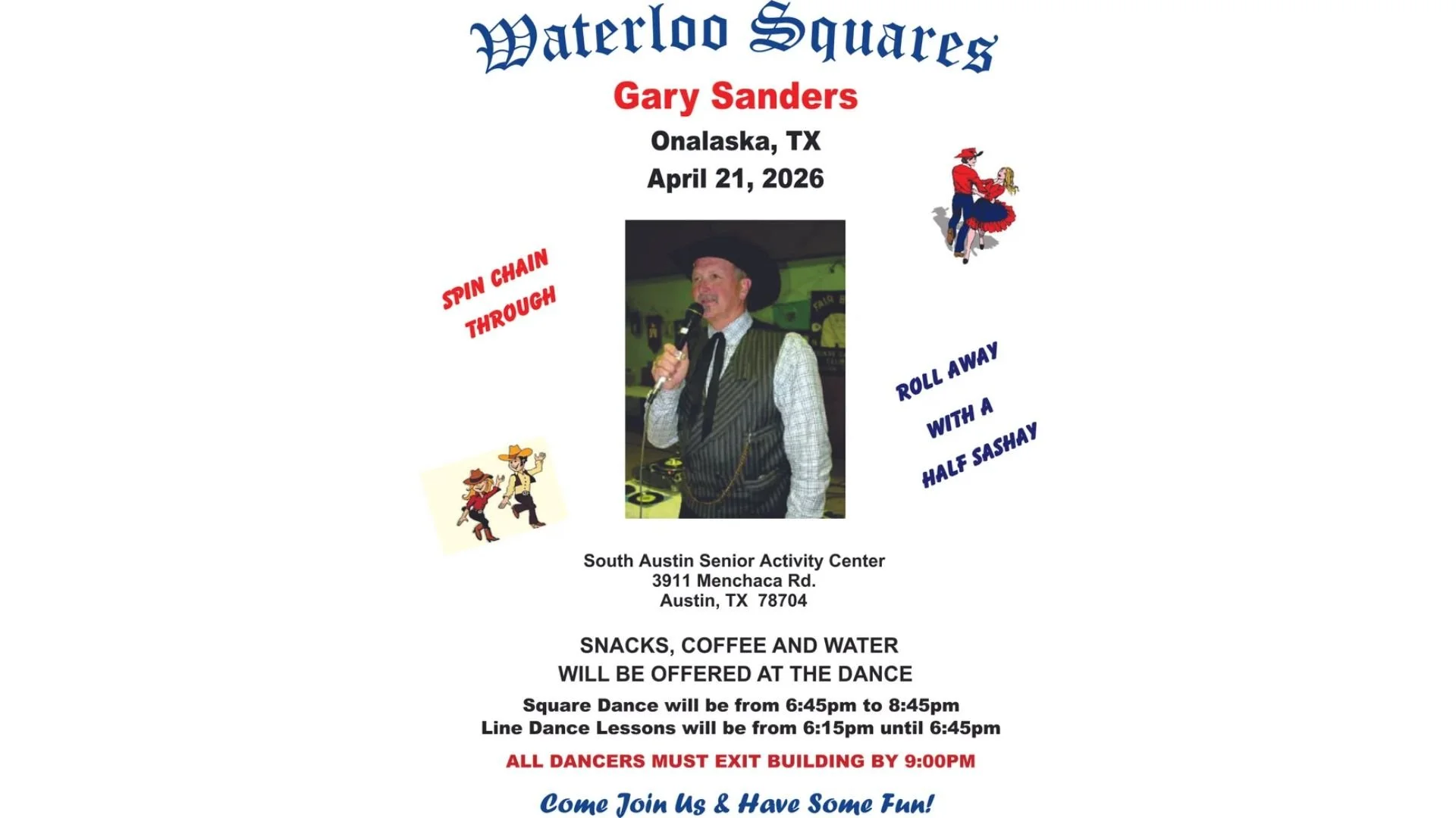 Gary Sanders calls for Waterloo Squares