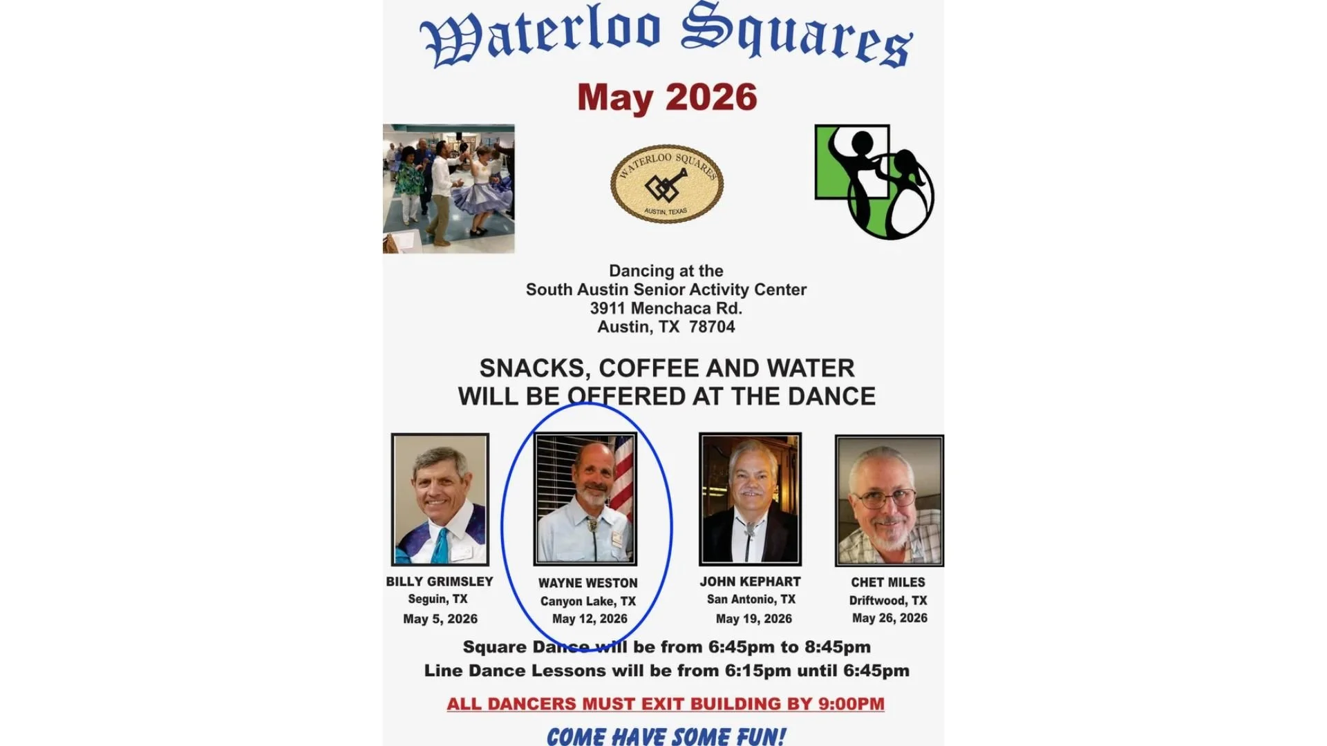 Waterloos welcome Wayne Weston