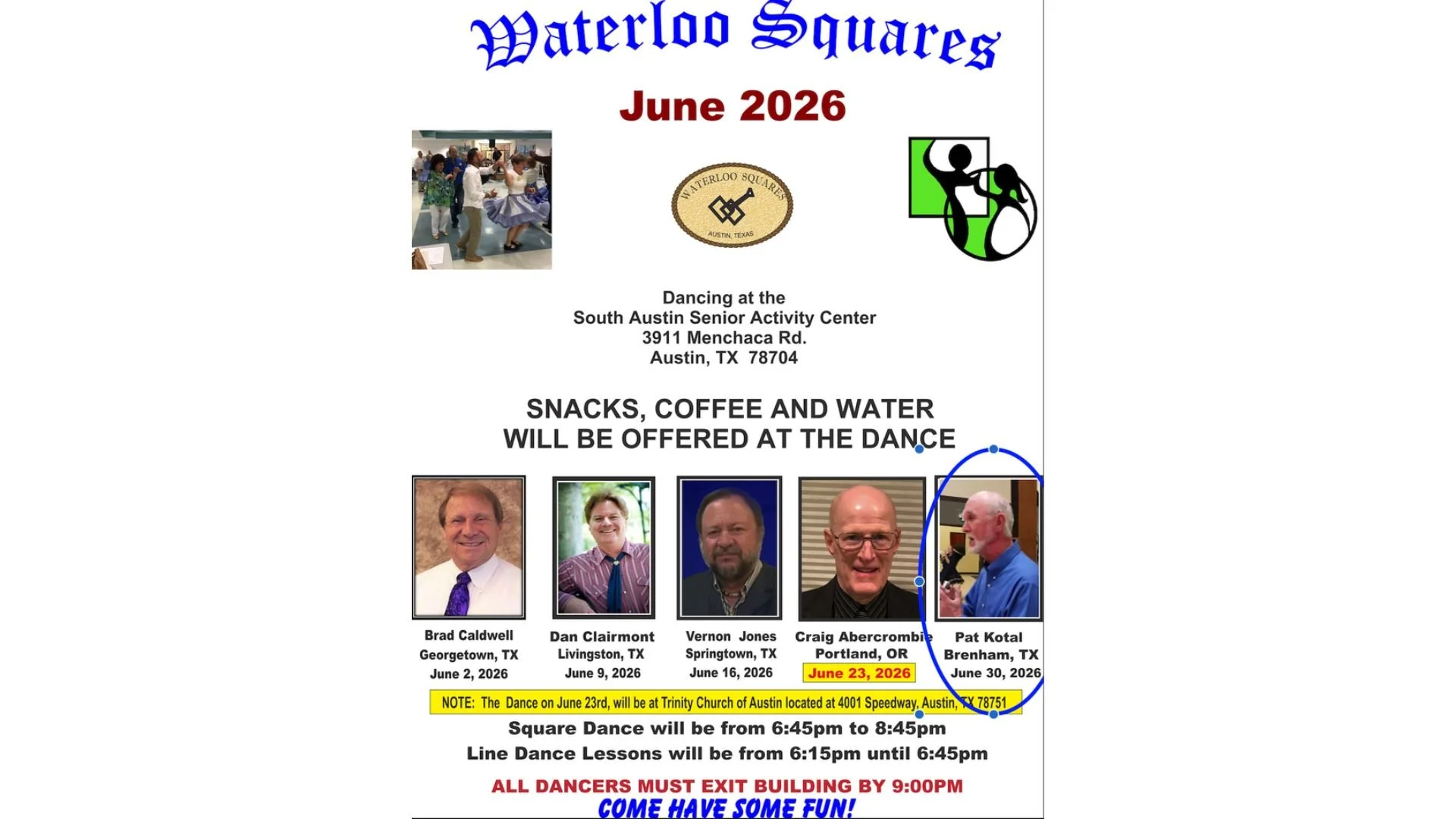 Pat Kotel Calls for Waterloos