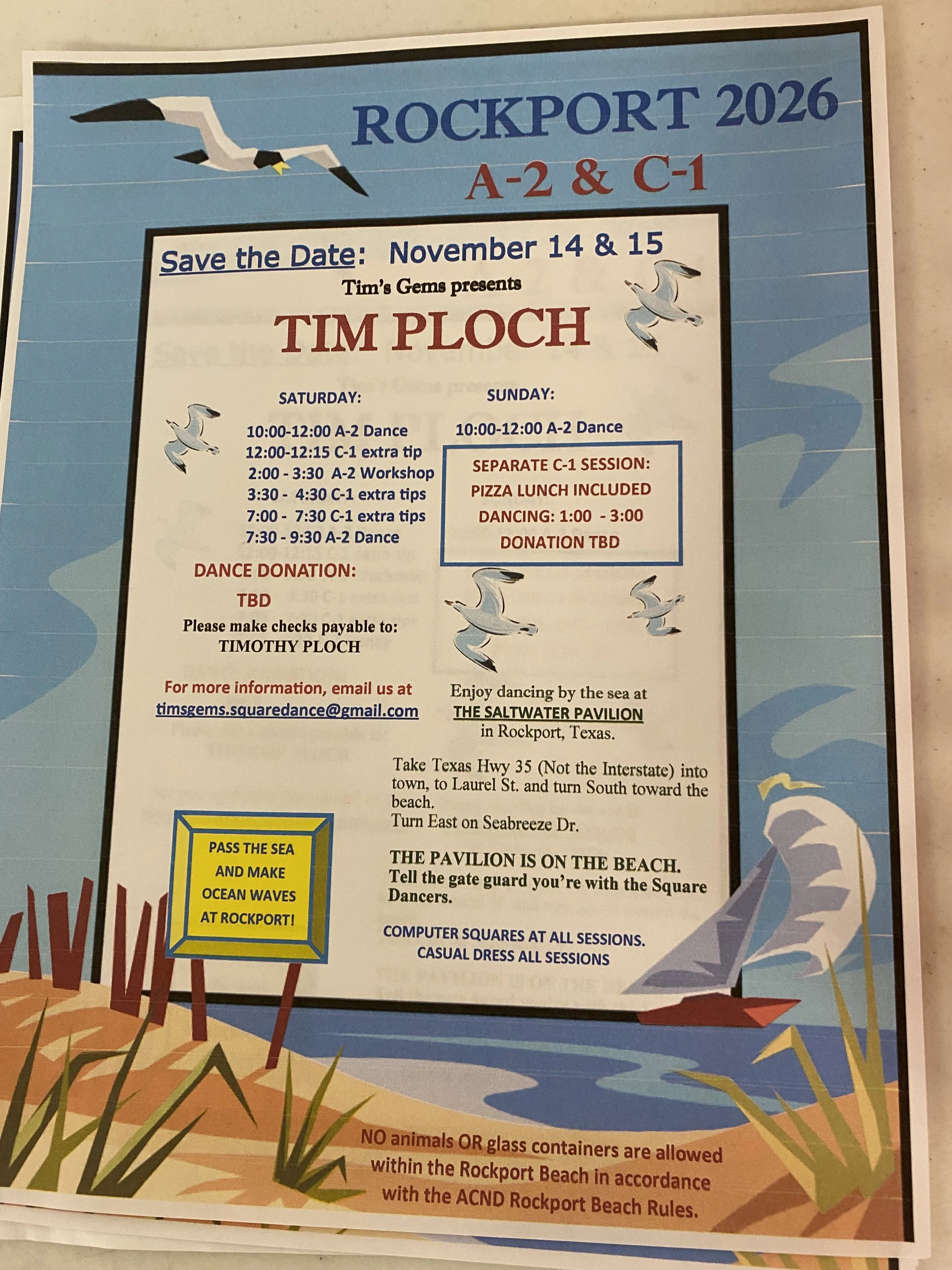 Tim's Gems presents Tim Ploch in Rockport, Texas