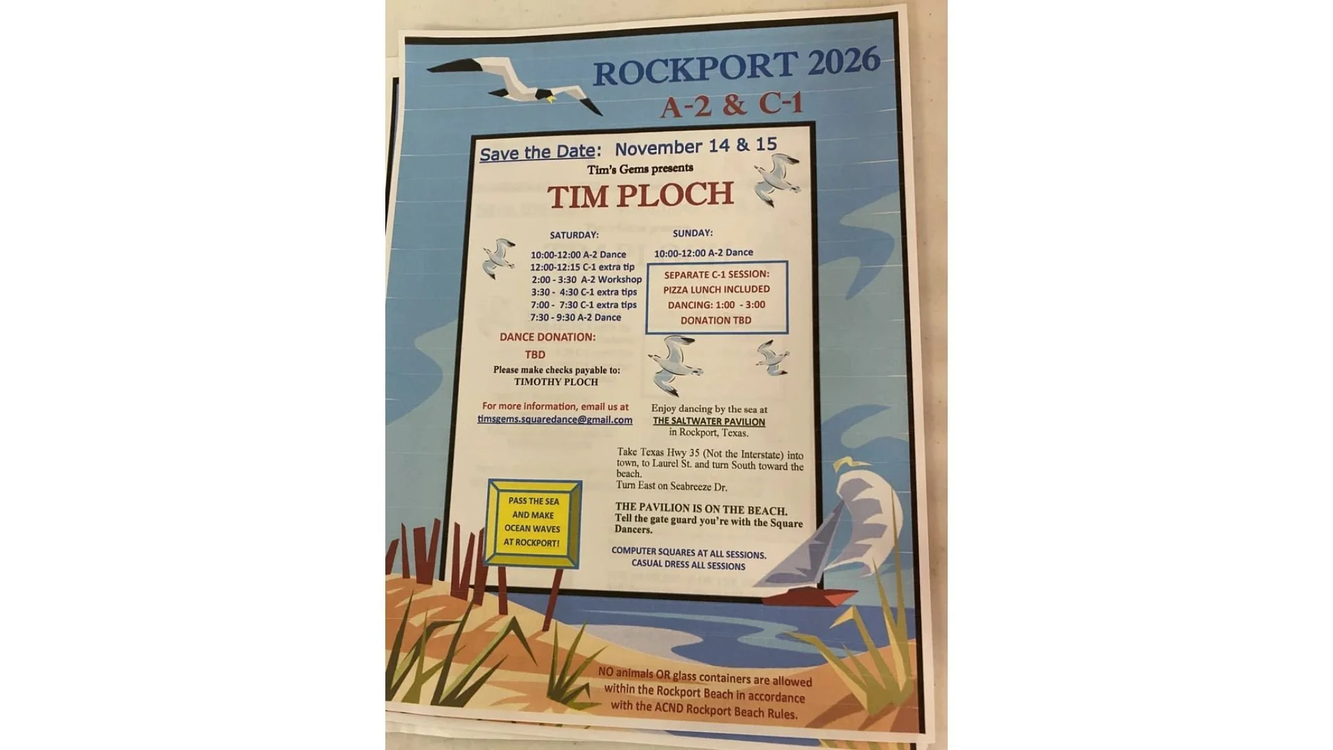 Tim's Gems presents Tim Ploch in Rockport, Texas