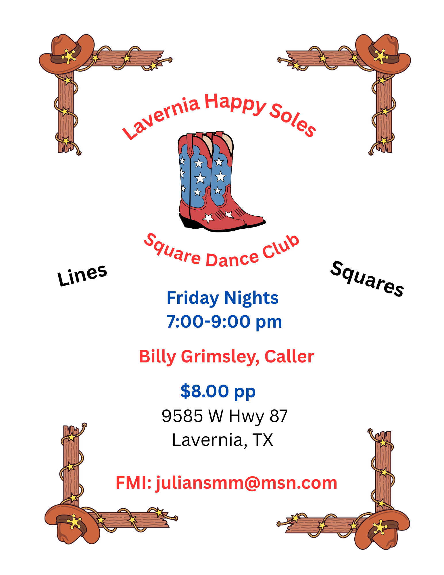 Lavernia Happy Soles Dance Every Friday