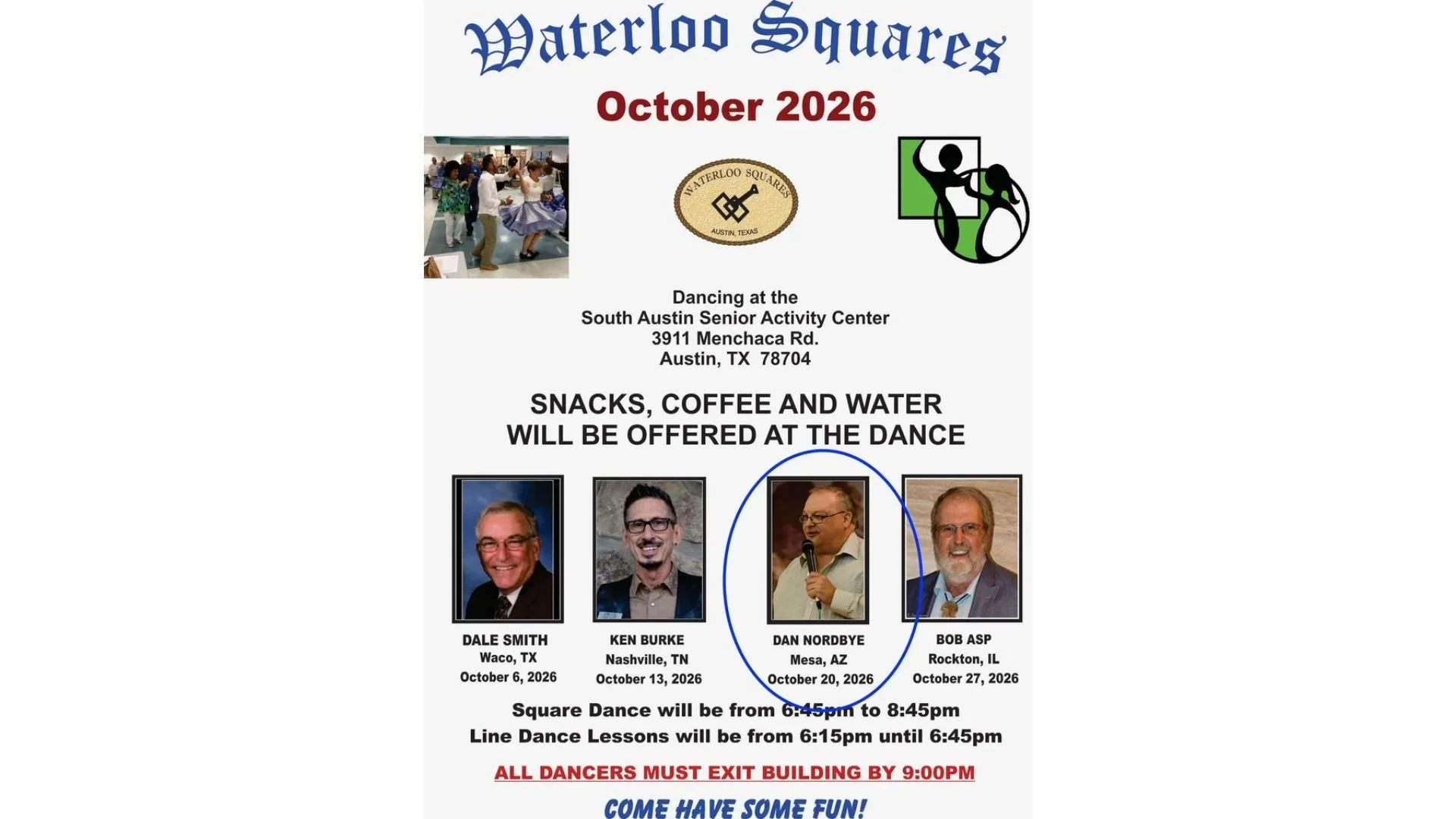 Dan Nordbye Calls for Waterloos